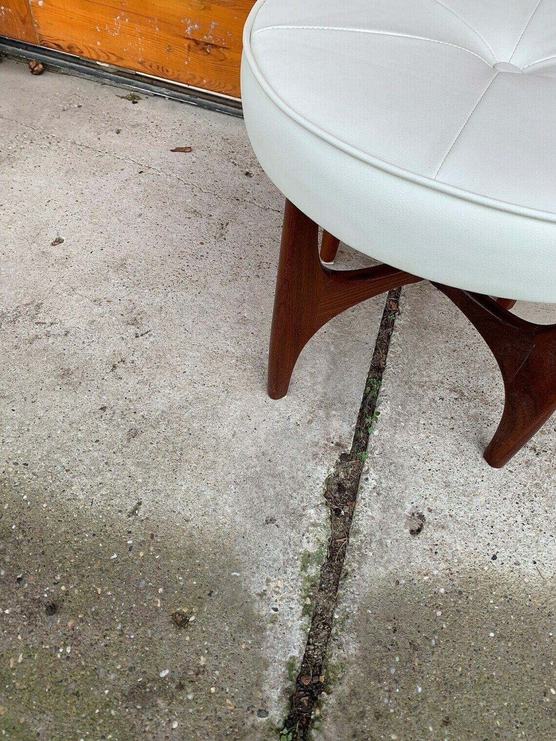 Mid Century Danish Teak Ottoman By Kofod Larsen For G Plan, 1960s photo Furniture