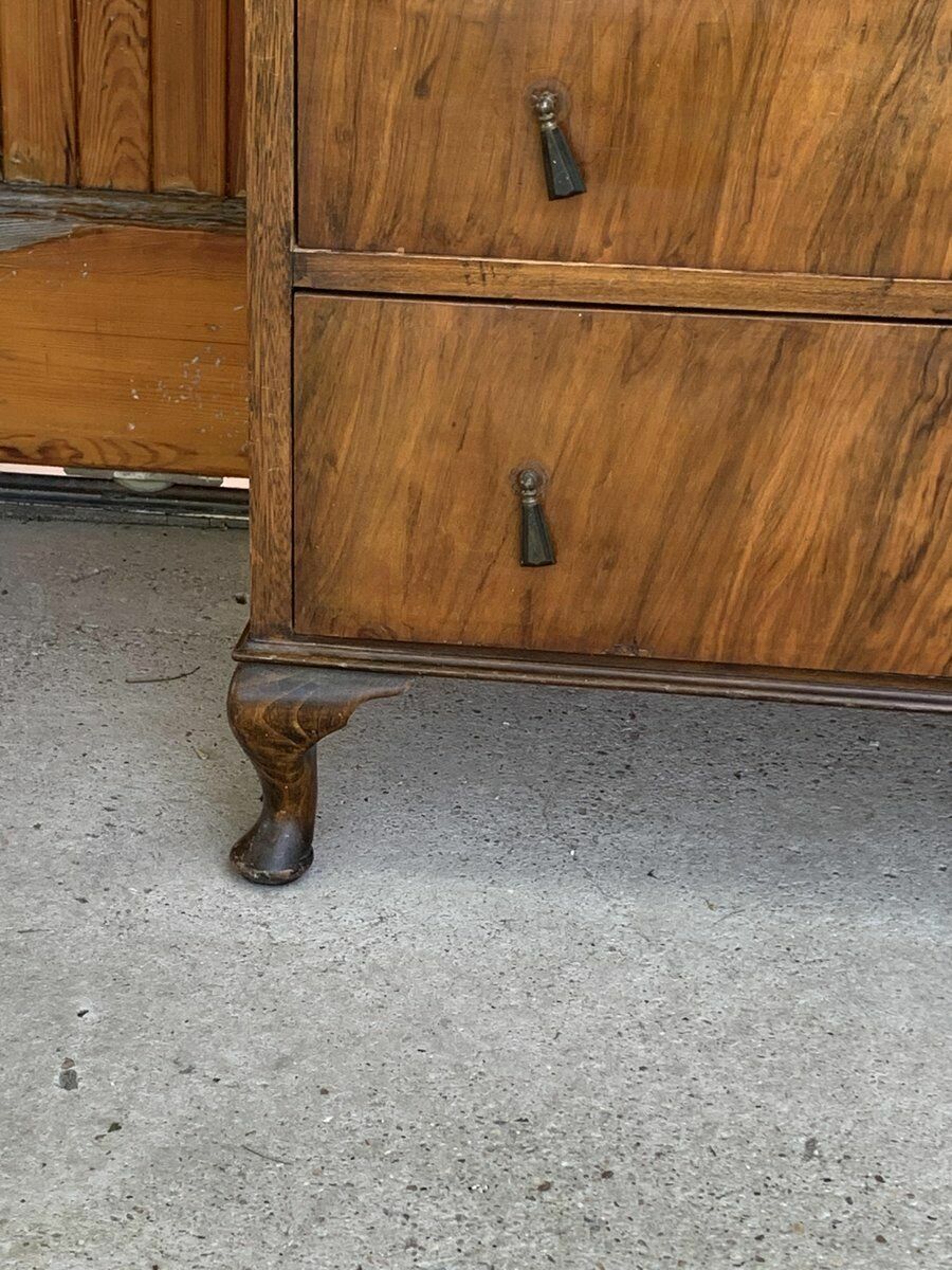 Antique Walnut Bedroom Chest Of Drawers photo vinterior