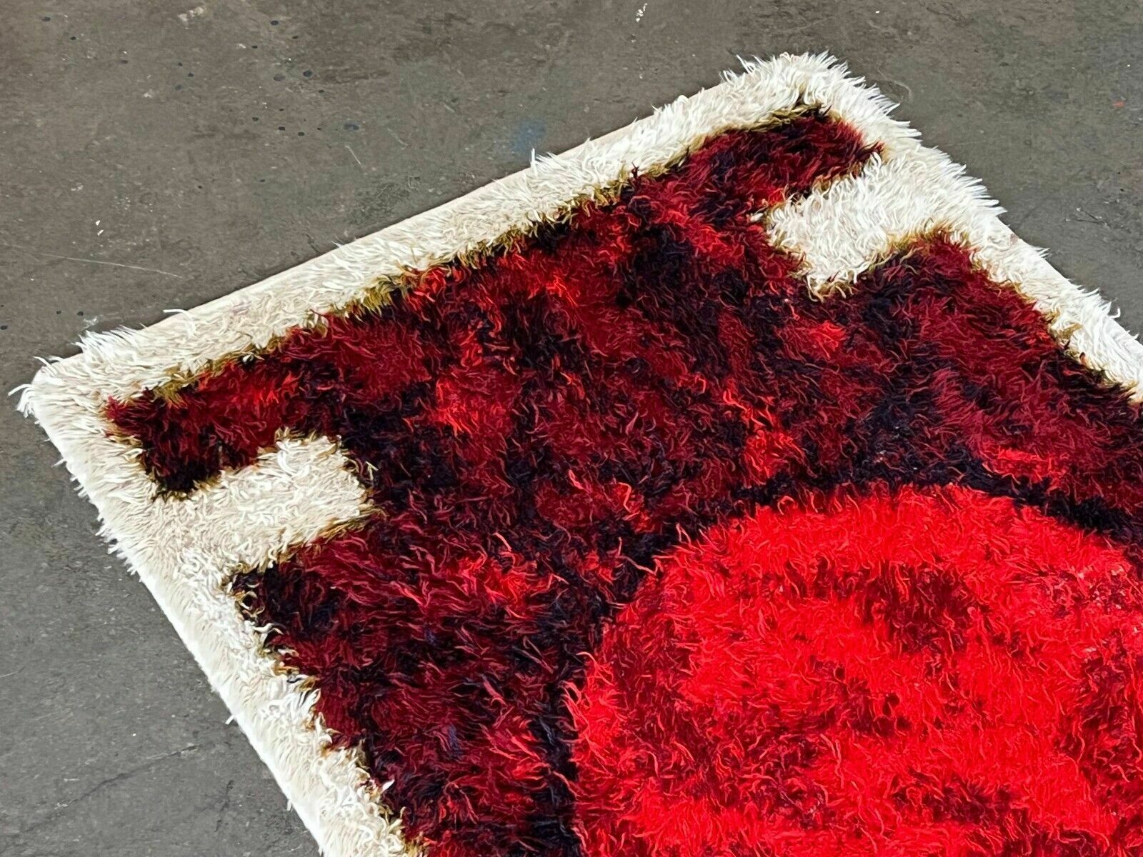 photo for sale 60s 70s Runner Rug Carpet Rug Space Age By Hojer Eksport Denmark Design