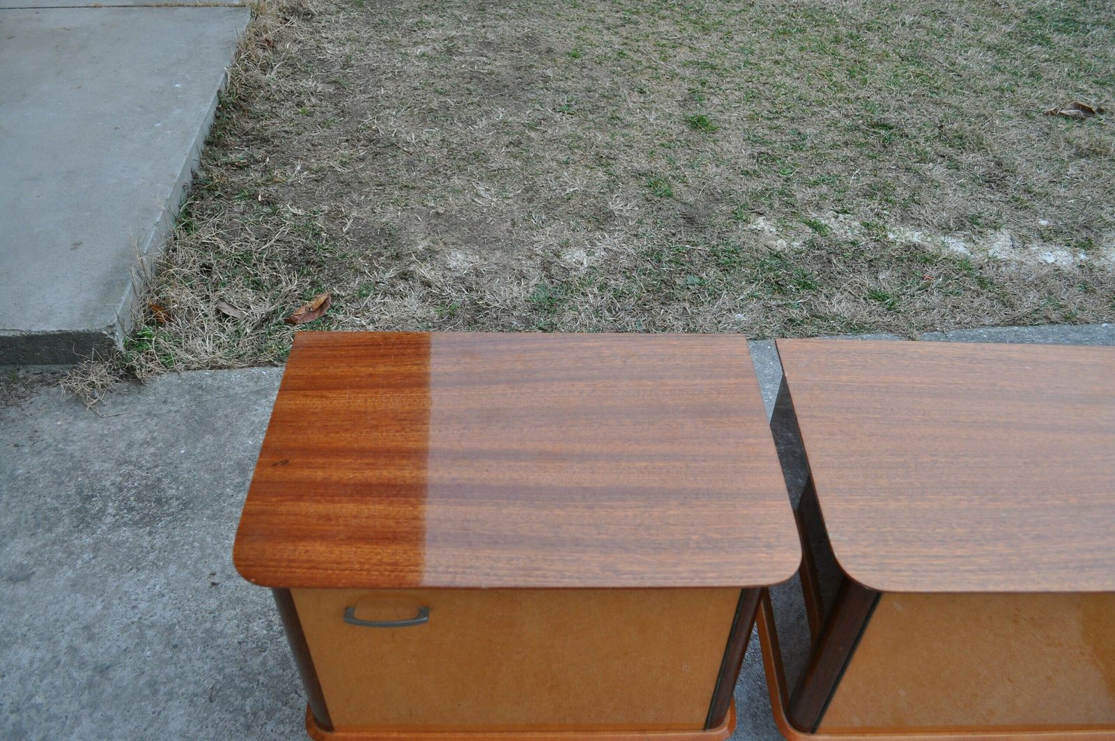 Mid Century Nightstands, 1950s, Set Of 2 photo 1084.0