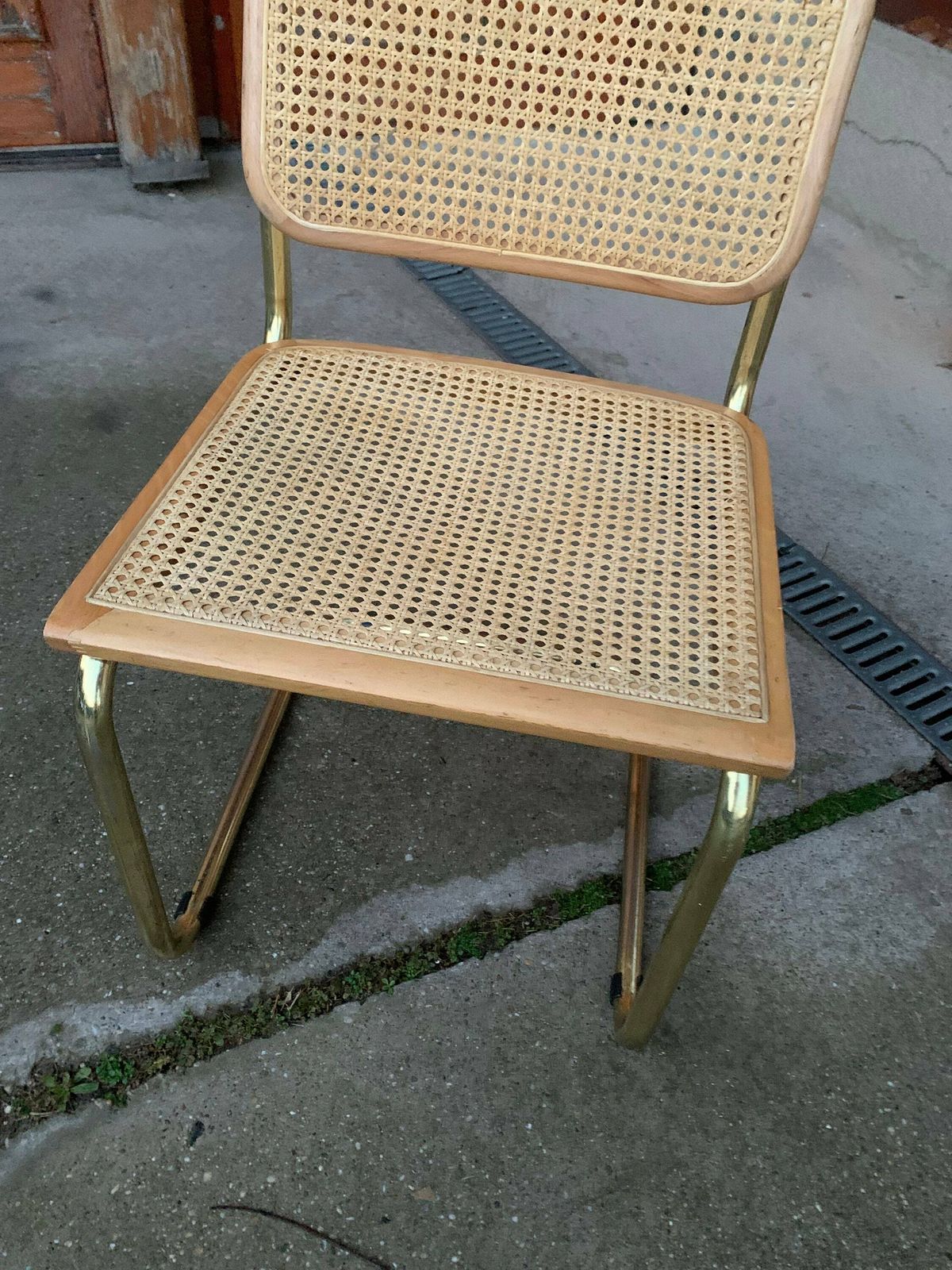 Mid Century Modern Italian Marcel Breuer B32 Cesca Chair, 70s photo vinterior