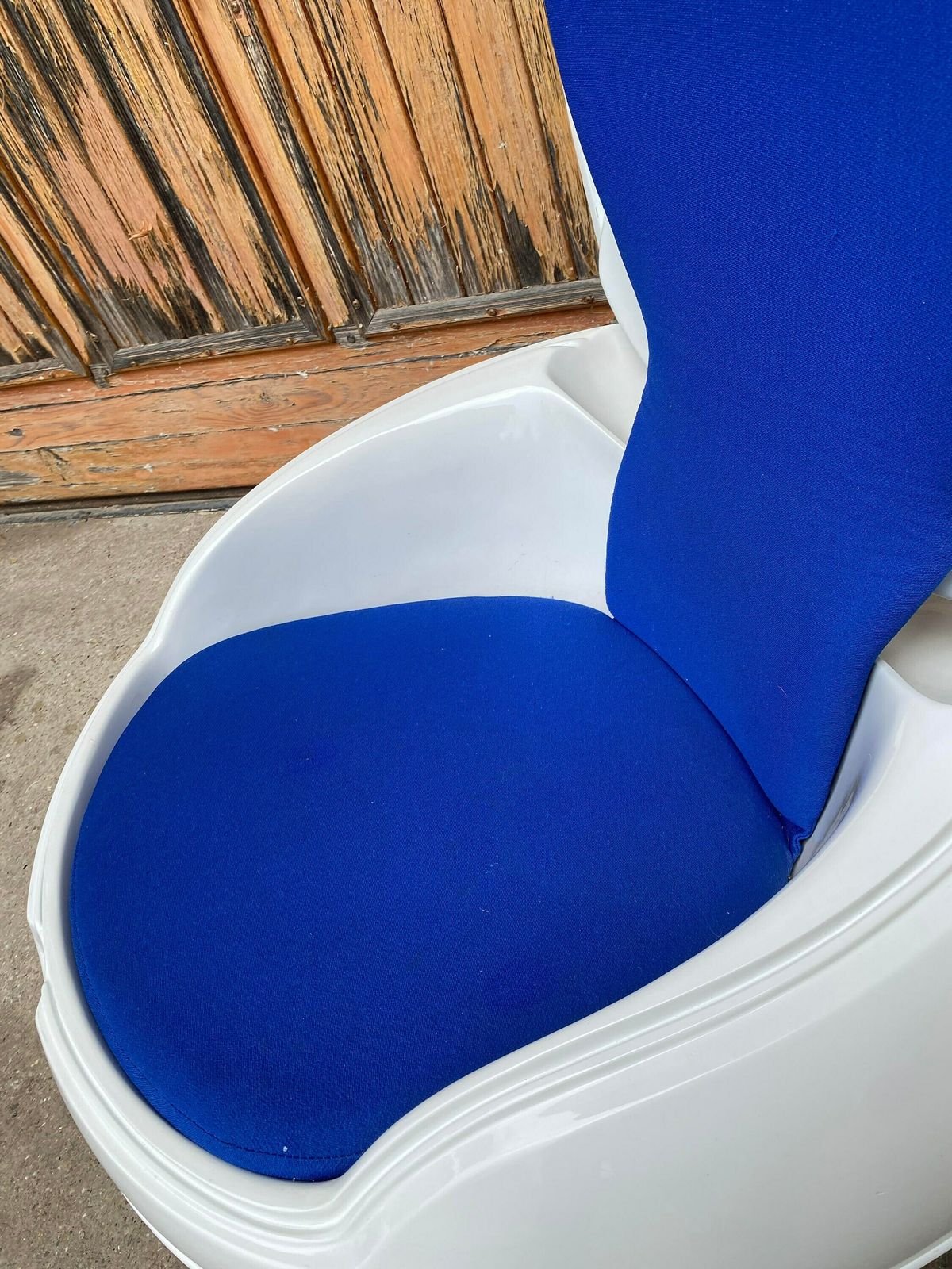White Garden Egg Chair By Peter Ghyczy, 1968 photo furniture