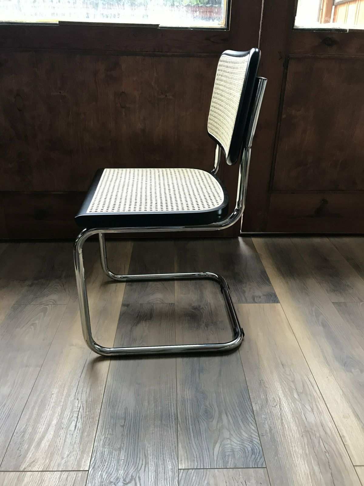 Mid Century Modern Italian Marcel Breuer B32 Cesca Chair, 70s photo vintage