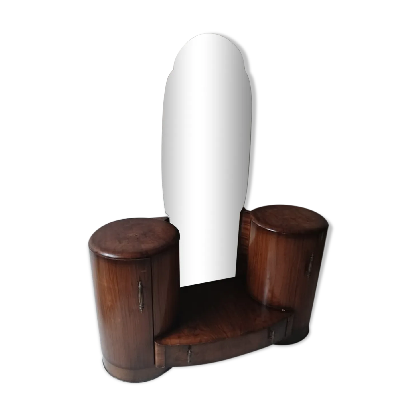 Art Deco Mirrored Bedroom Vanity Dressing Table By Shrager Brothers Masterpiece Furniture, London