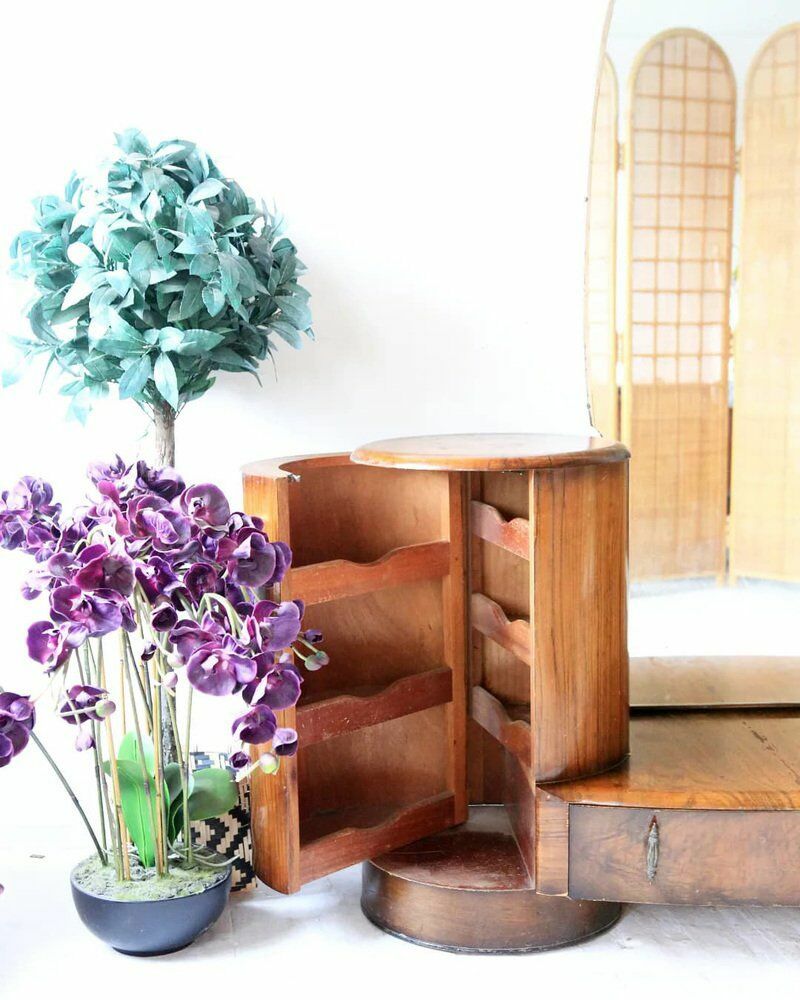 Art Deco kaptafel met spiegel, door Shrager Brothers Masterpiece Furniture, Londen photo 2570.0