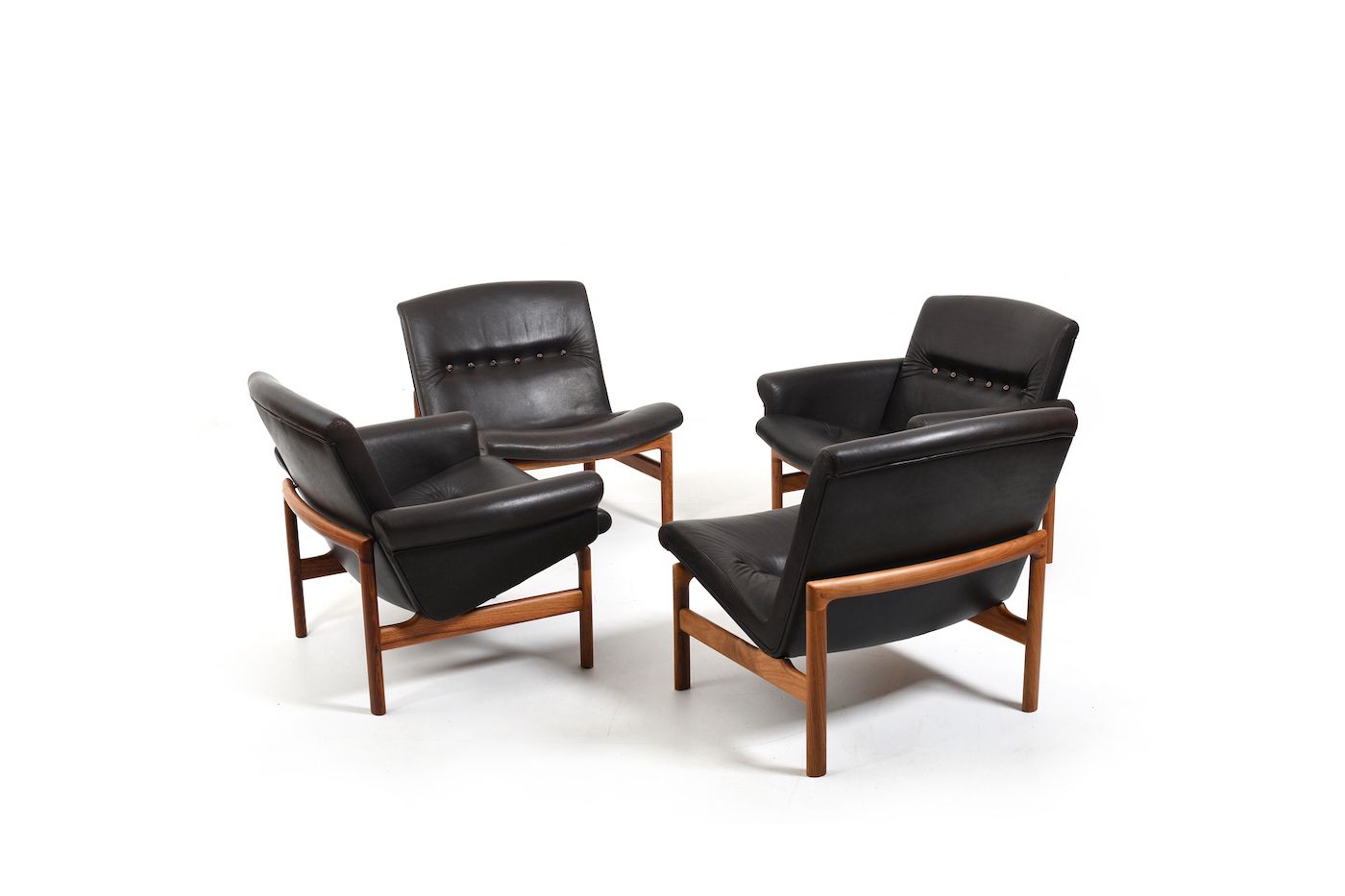 Rare Easychair Group By Sven Ellekær For Søren Willadsen photo for sale