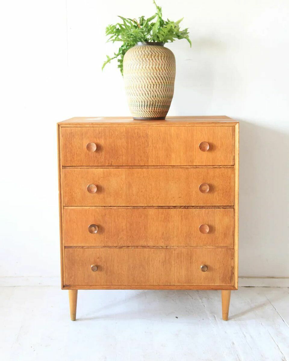 Mid Century Chest Of Drawers From Meredew, 1960s photo Furniture