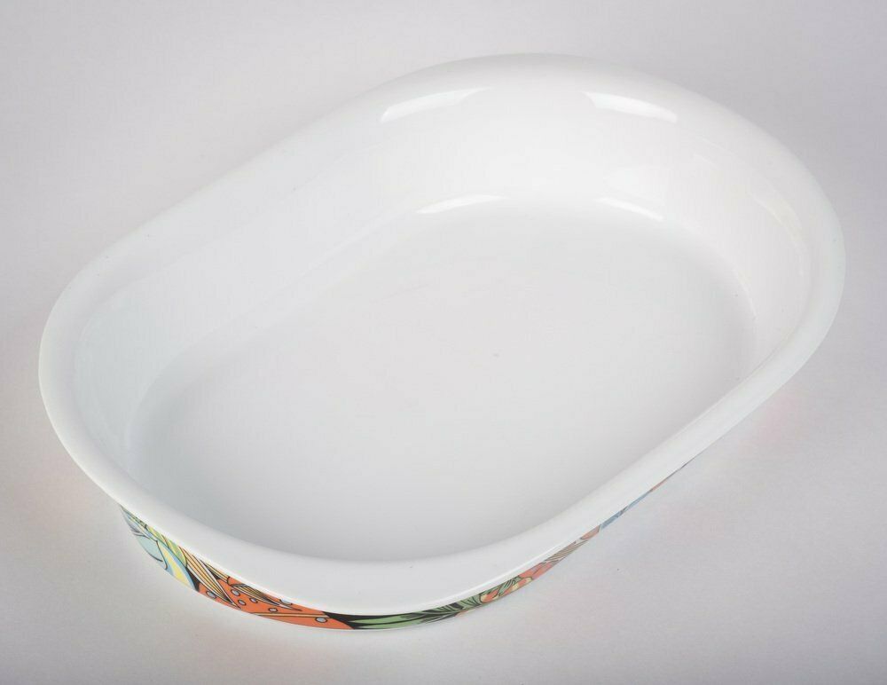 photo for sale Tukan Dish And Bowls From Pillivuyt, France, Set Of 3