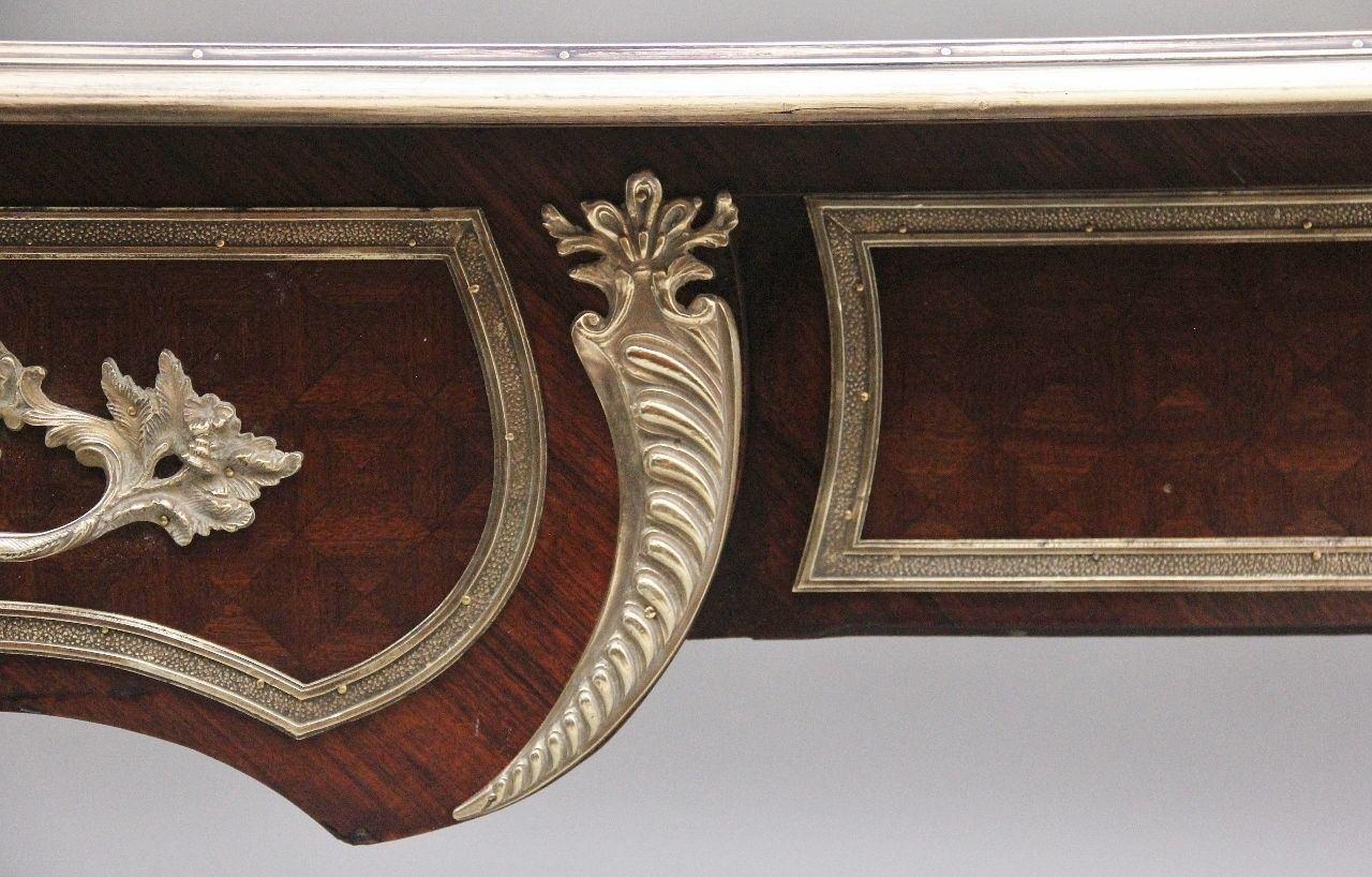photo vinterior 19th Century French Kingwood Ormolu Mounted Desk