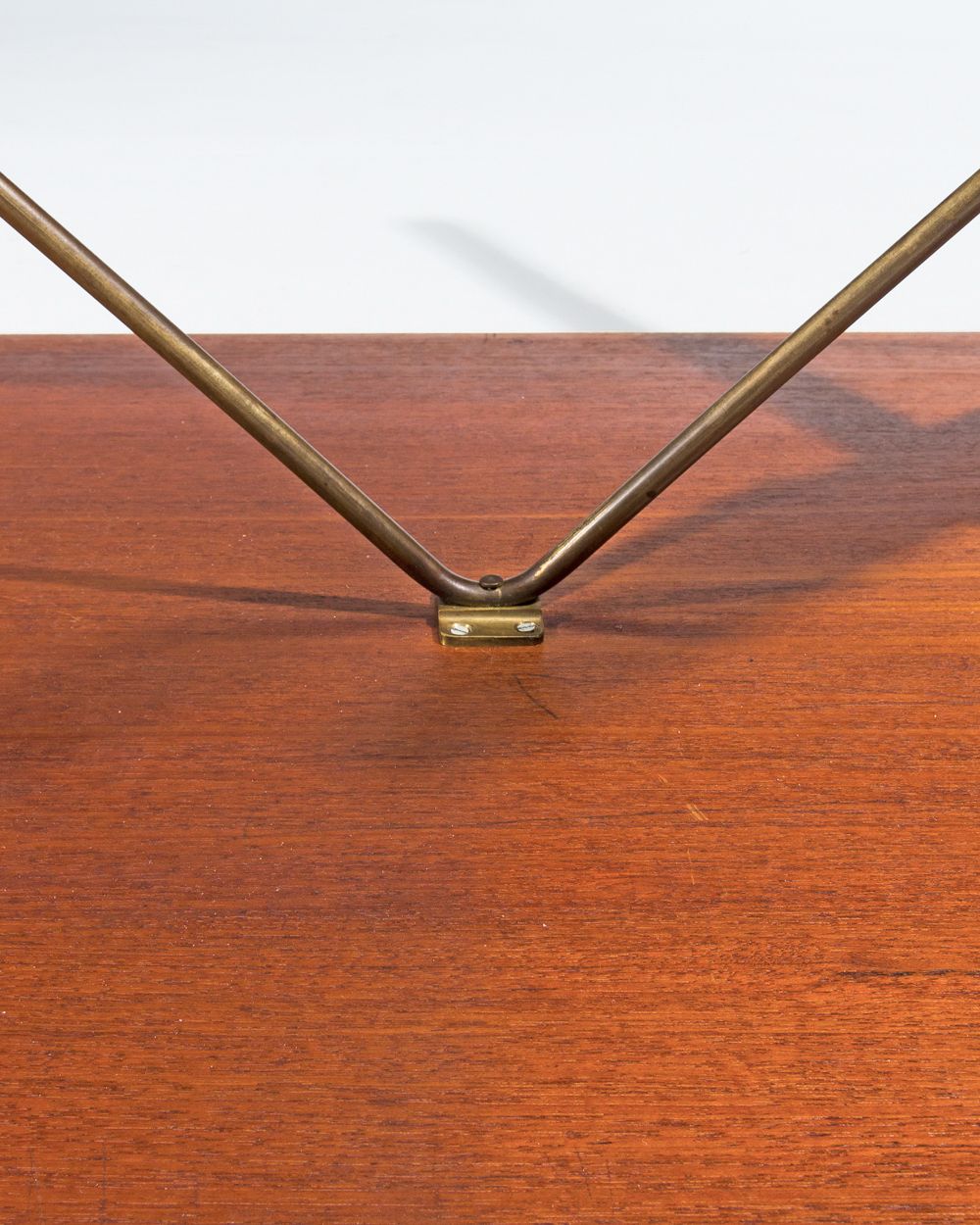 Hans Wegner Coffee Table In Teak & Oak For Andreas Tuck, Danish Mid Century 1950’s photo vintage