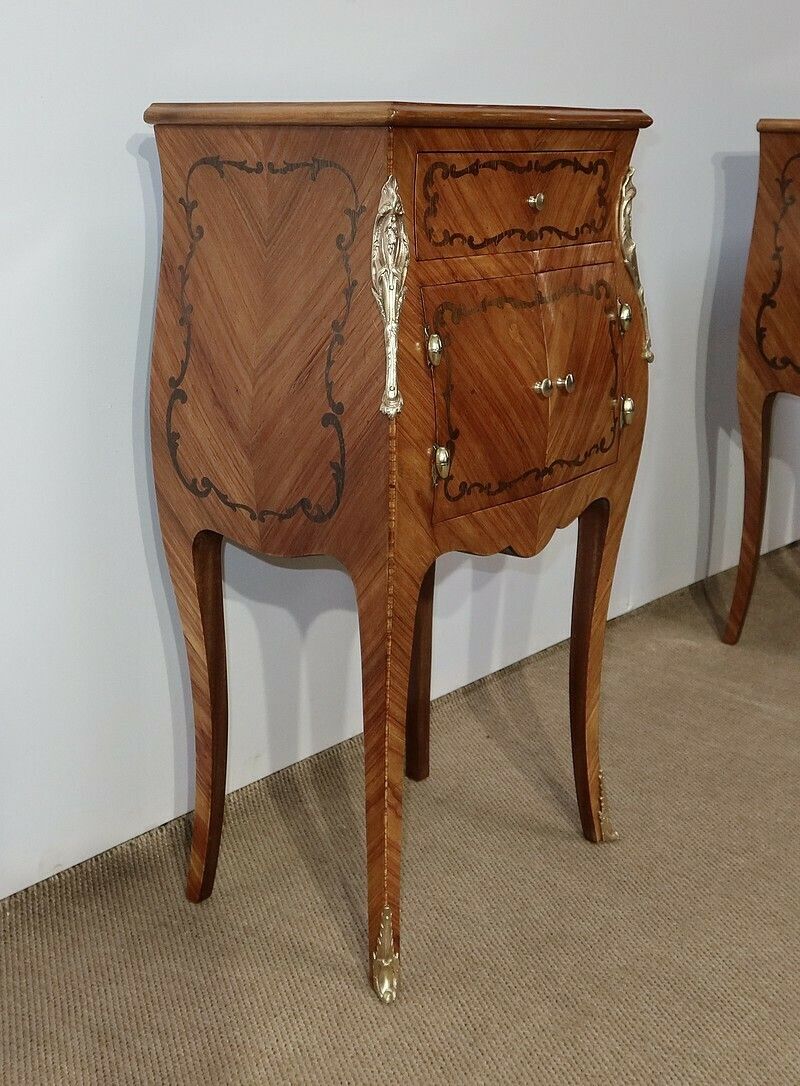 photo for sale Pair Of Small Living Room Furniture, Louis XV Style, Early 20th Century