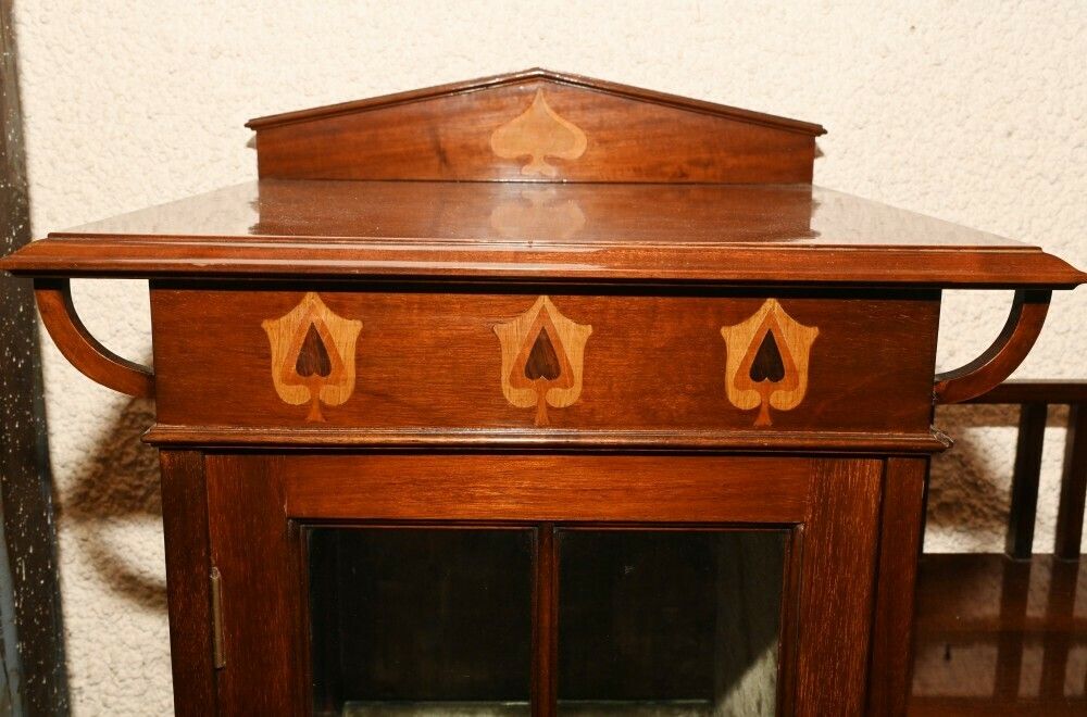 photo for sale Mahogany Art Nouveau Drinks Cabinet Cocktail Server