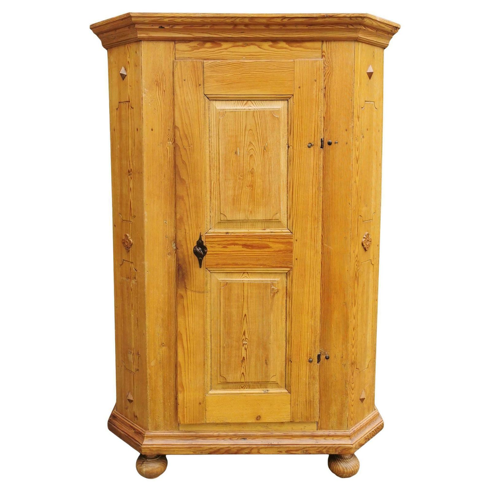 18th Century One Door Wardrobe, Central Europe