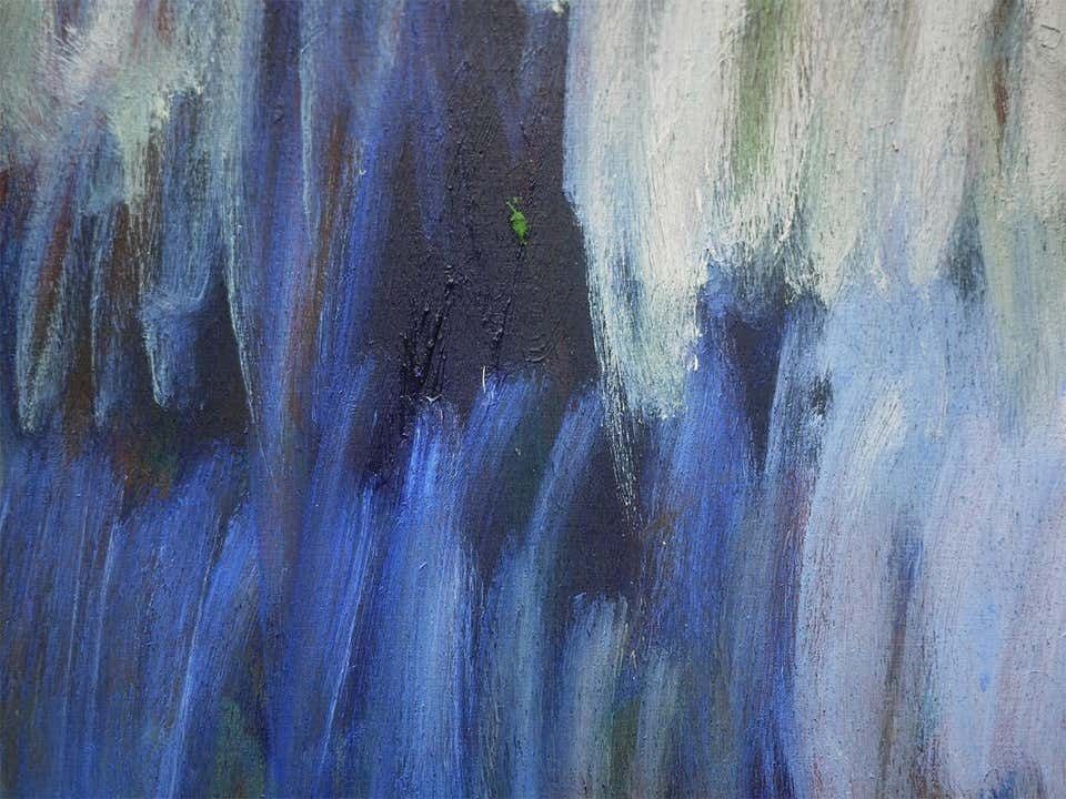 Art Abstract Painting, Agner, Hans Peter, Cascade Of Colours, 1989 photo