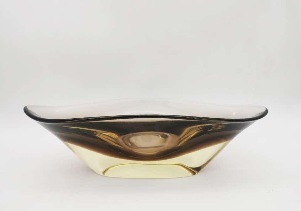 Flavio Poli Sommerso Vase For Seguso, Murano Venice photo for sale