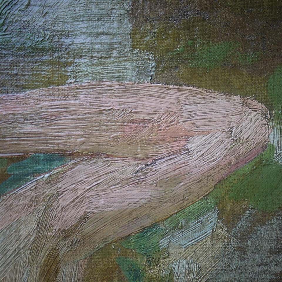 Nude Painting, Wilhelm Christens, 1930s photo vinterior