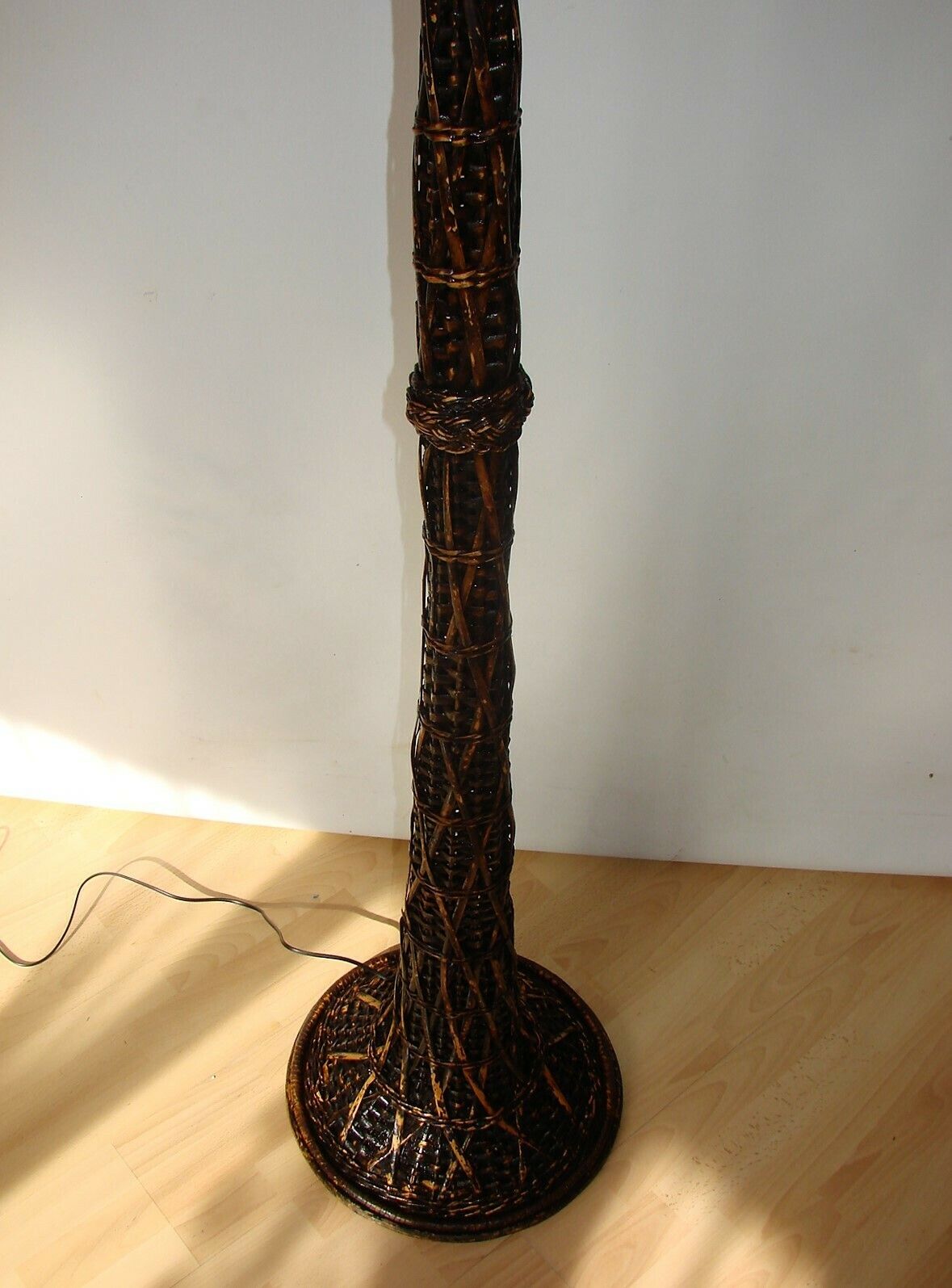 Floor Lamp In Rattan , 1950s. photo buy
