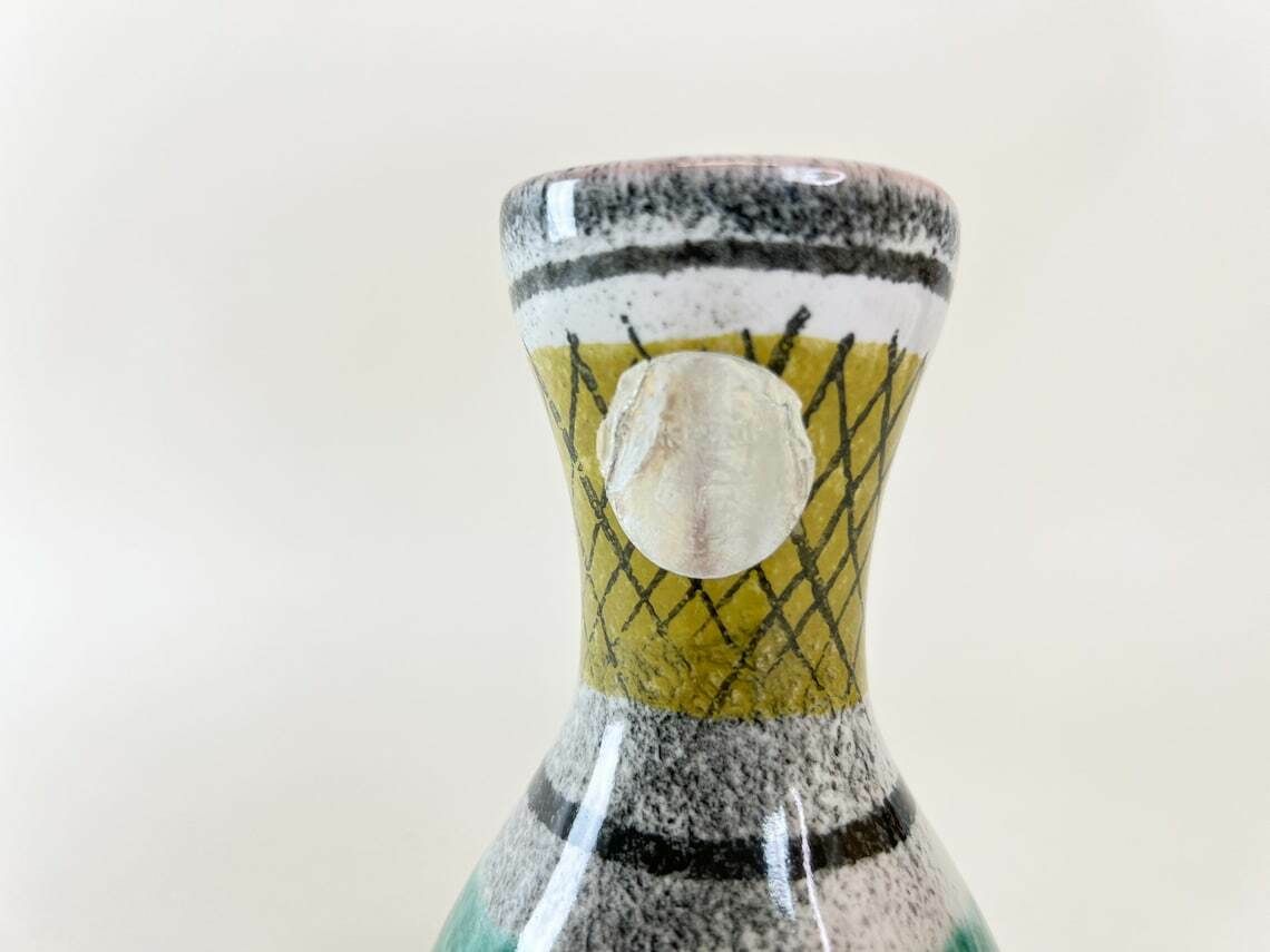 photo vintage Ziegler Schaffhausen Mid Century Swiss Ceramic Vase