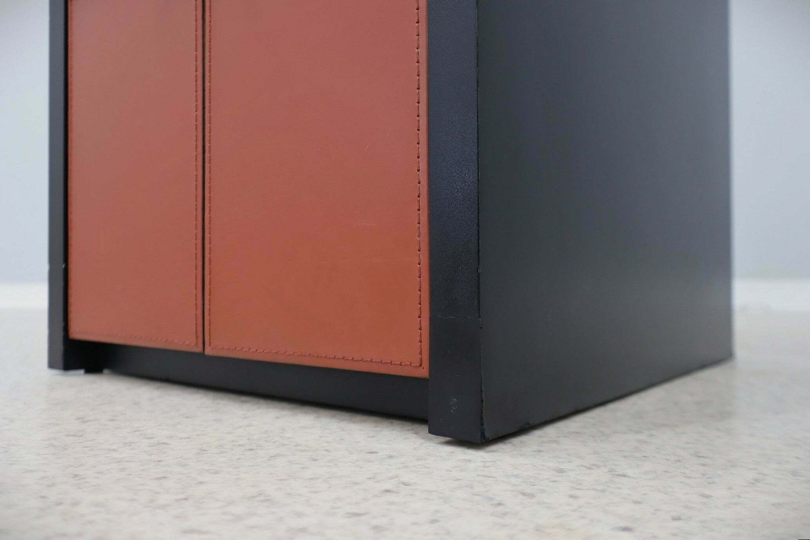 photo vinterior Vintage Roller Shutter Cabinet Giorgetti 1980s