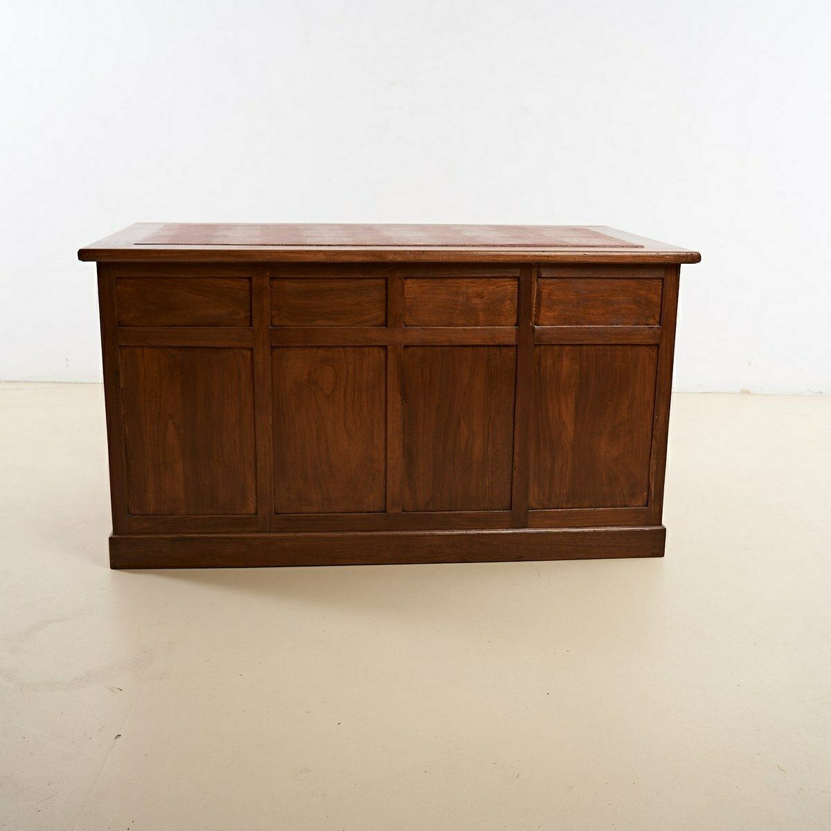 photo for sale Nine Drawer Desk With Genuine Leather Top (Crocodile Effect)