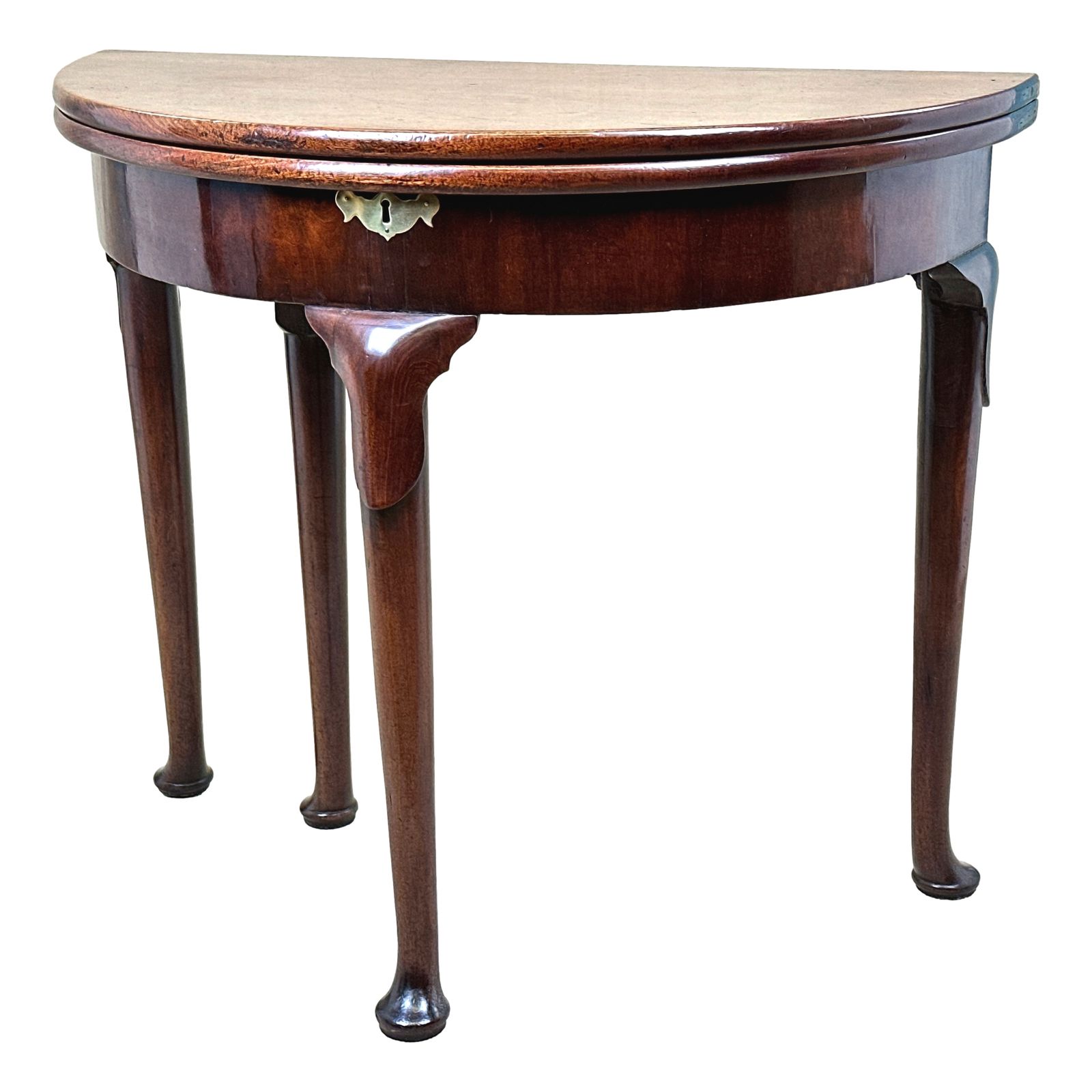 Early Georgian Mahogany Tea Table (England, Circa 1730)