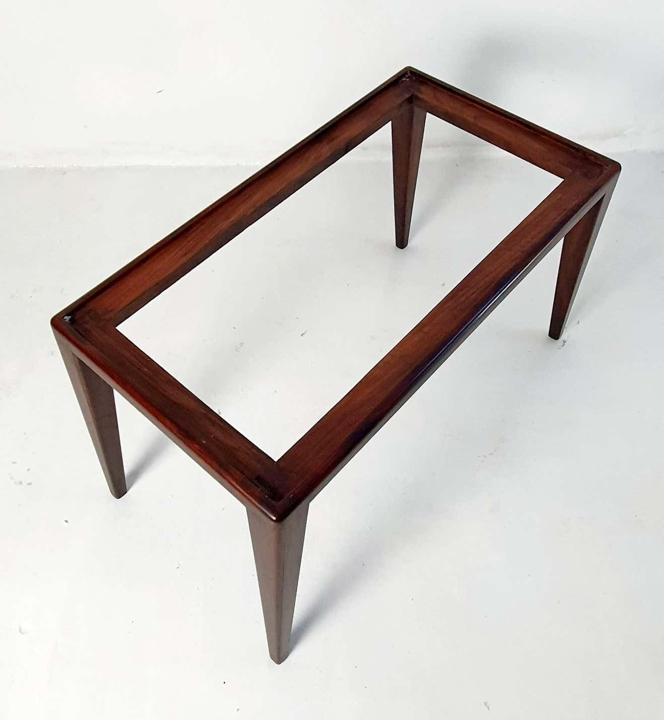 Furniture Midcentury Italian Coffee Table In The Manner Of Gio Ponti photo