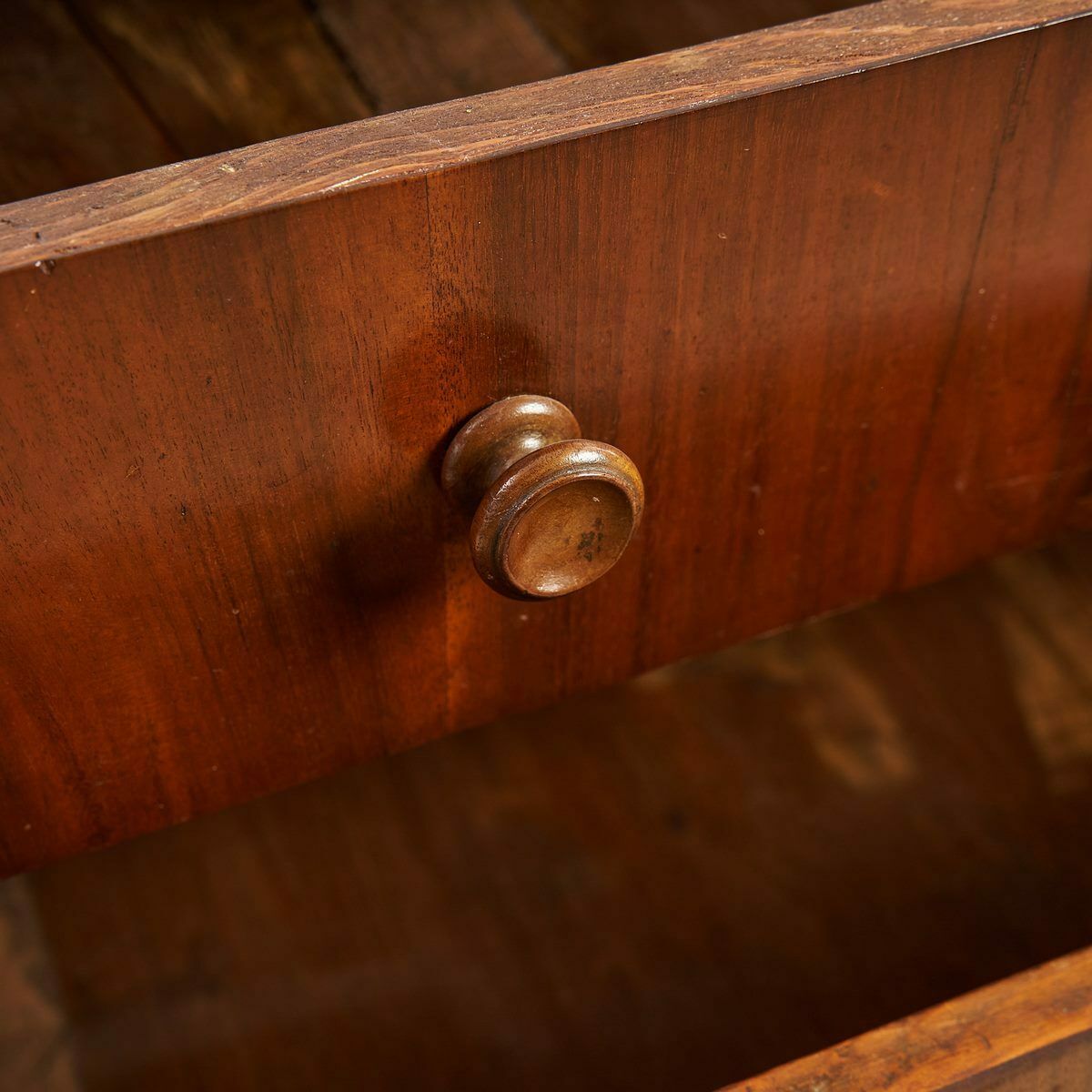 Emilian Empire Chest Of Walnut Slabed photo vinterior