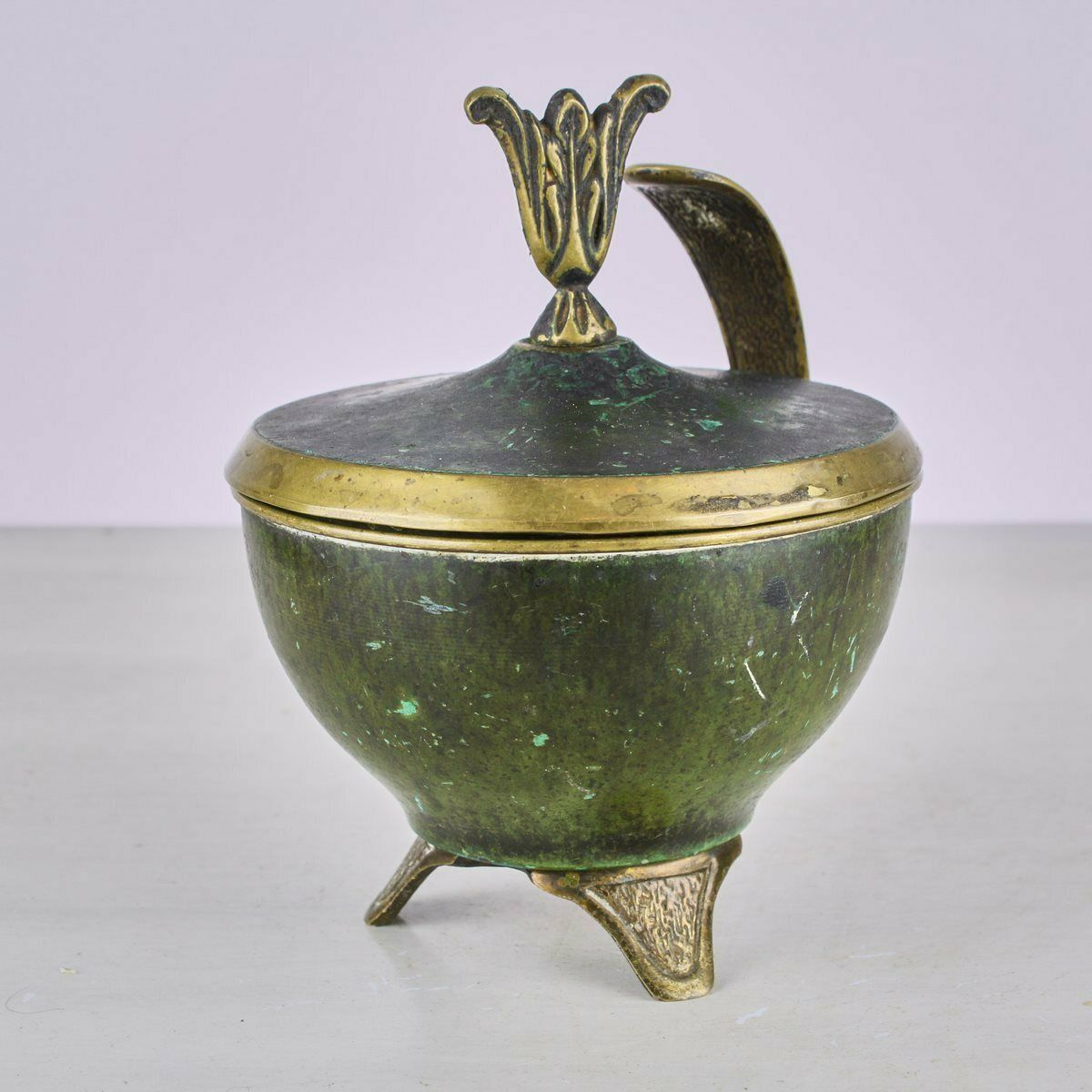 Jewish Metal Vase Israel photo Home Decor