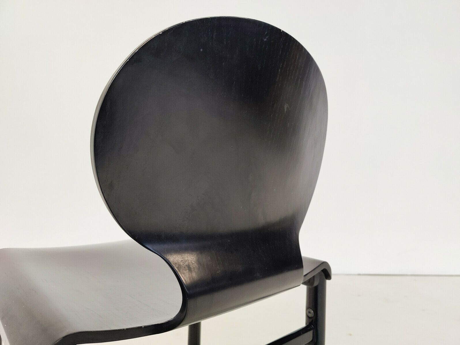 photo for sale Set Of 4 Dining Chairs By Afra & Tobia Scarpa For Molteni