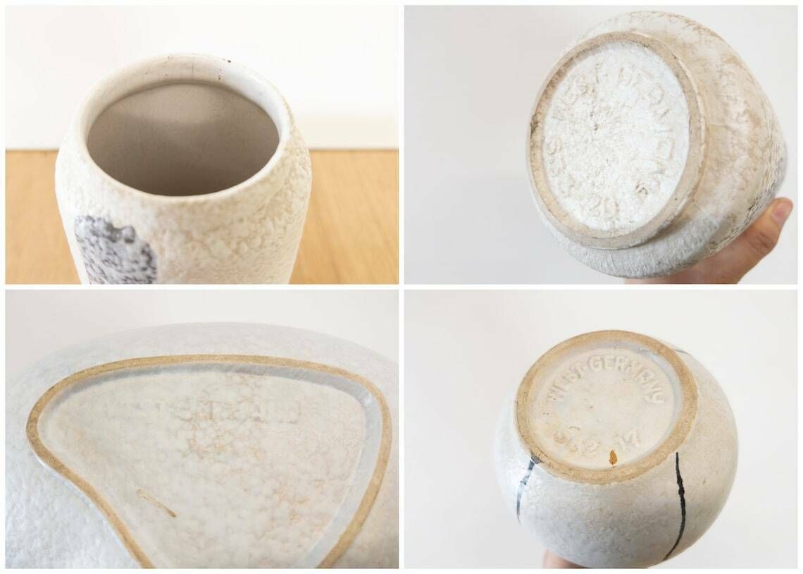 photo for sale Bay Kermamik 1960s Mid Century Ceramics Vases And Bowl