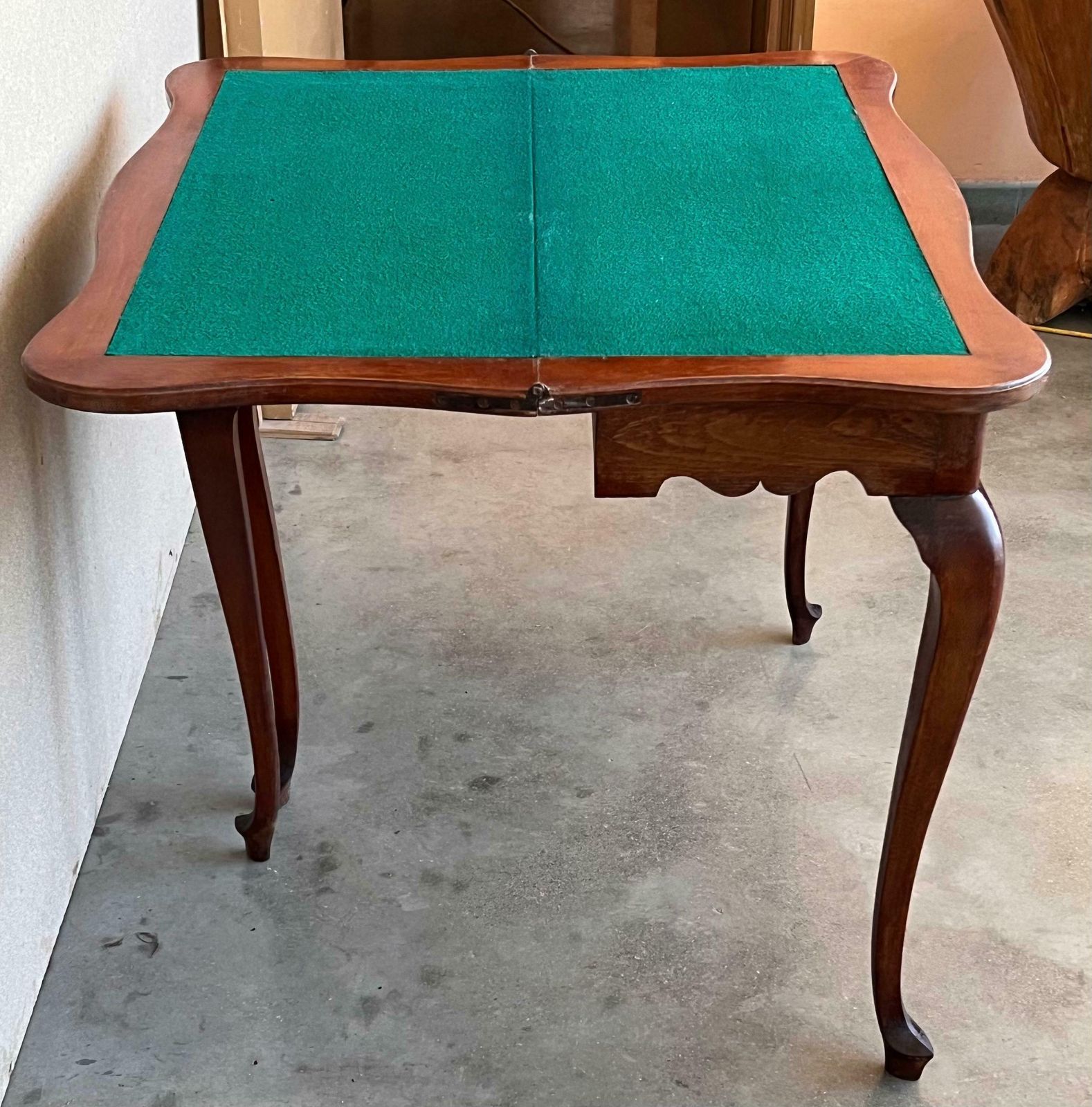 photo for sale Game Card Fold Over Side Table Or Tea Table With Hidden Drawer