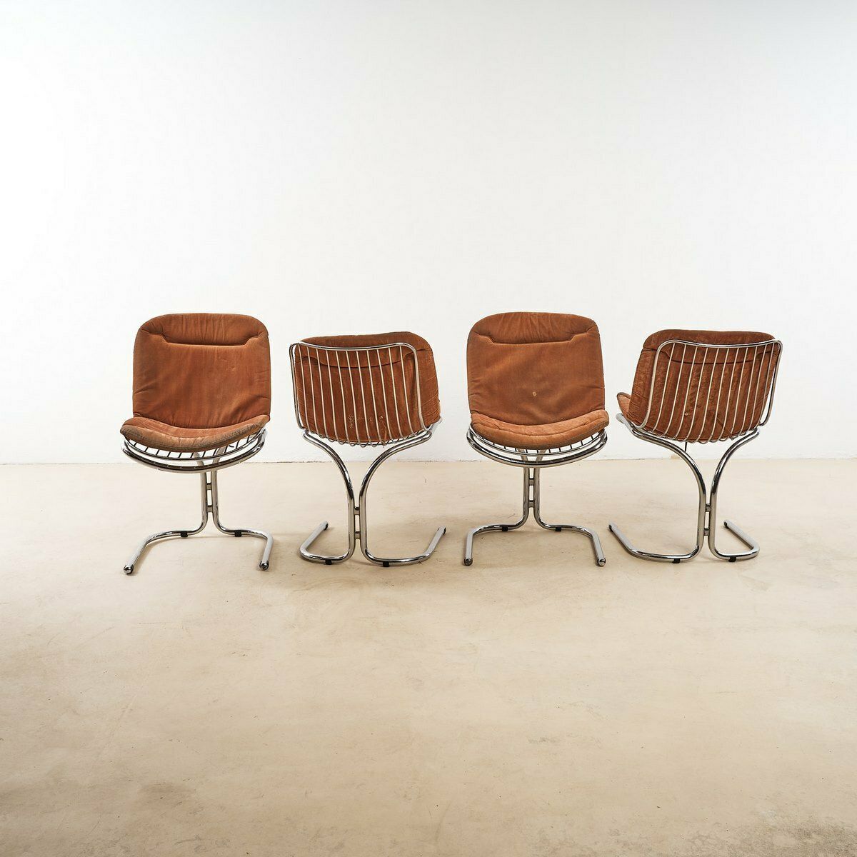 4 Stoelen, Ontwerp Gastone Rinaldi Voor Rima photo 2373.696