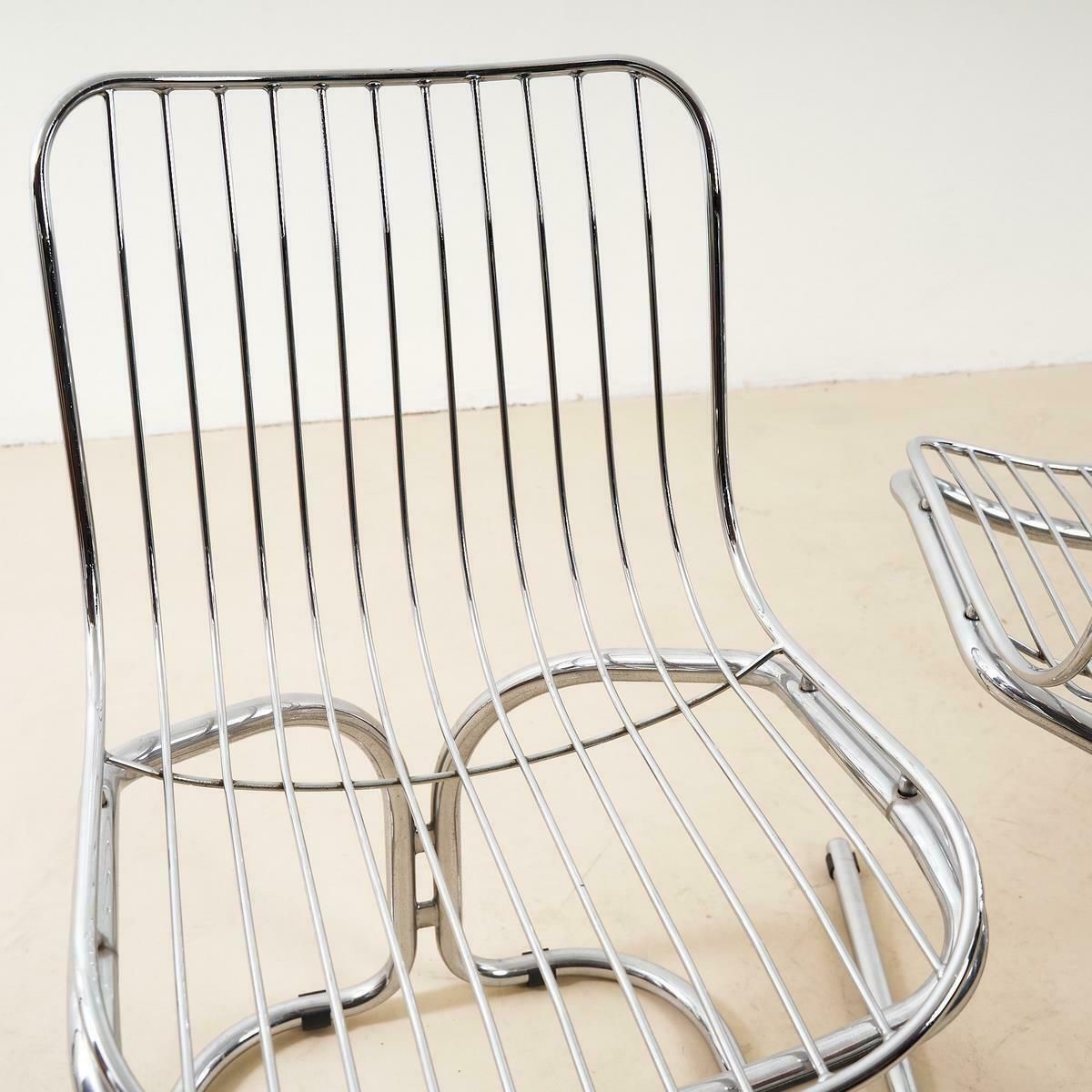 4pcs Chairs Design Gastone Rinaldi For Rima photo buy