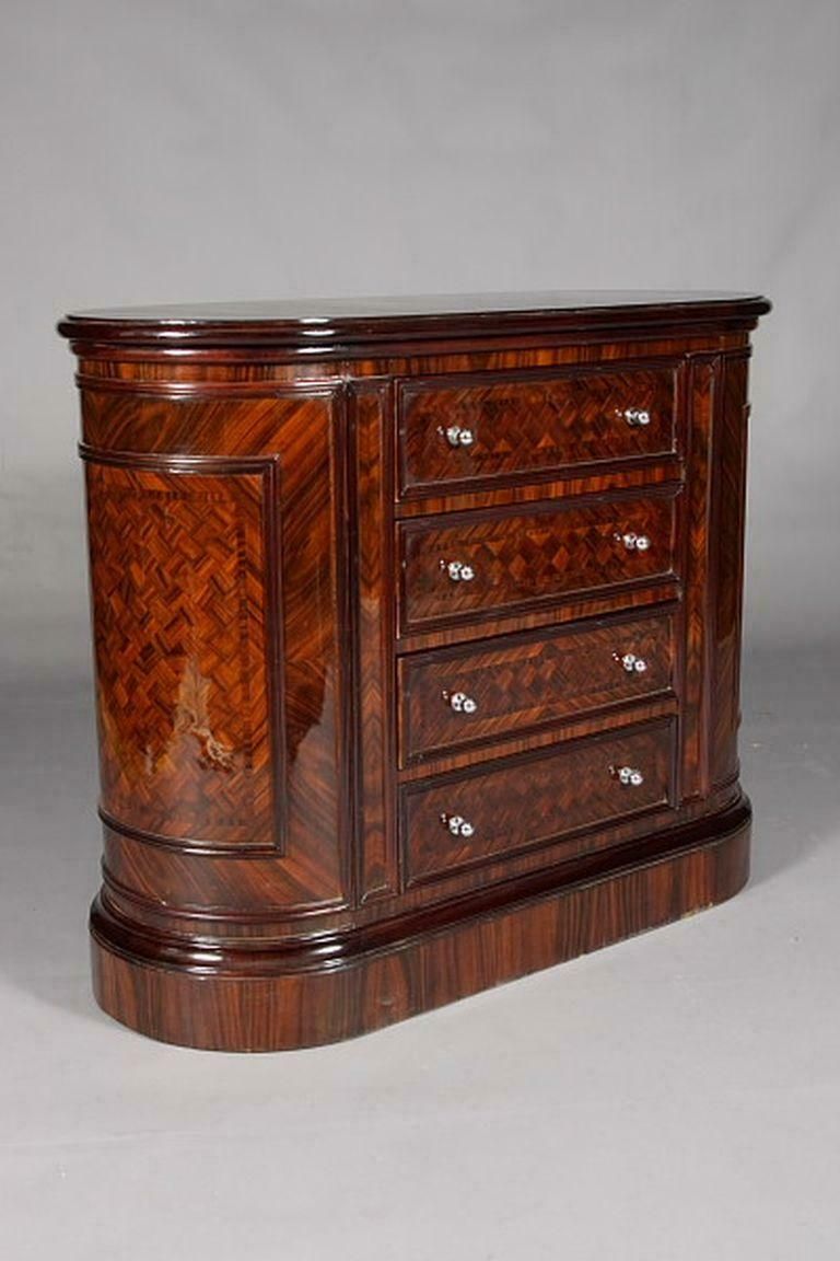 Excellent French Bar Commode/Sideboard In Art Deco Style photo vintage