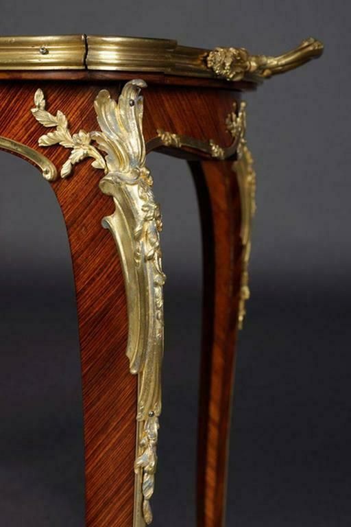 photo furniture 19th Century Louis Quinze French Serving Table By Francois Linke