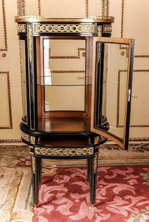 20th Century Louis XVI Classicist Style French Salon Vitrine photo for sale