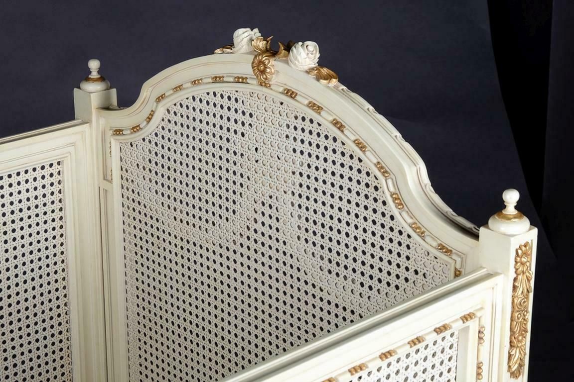 Furniture Baby Baroque Bed In The Style Of The Louis XVI photo