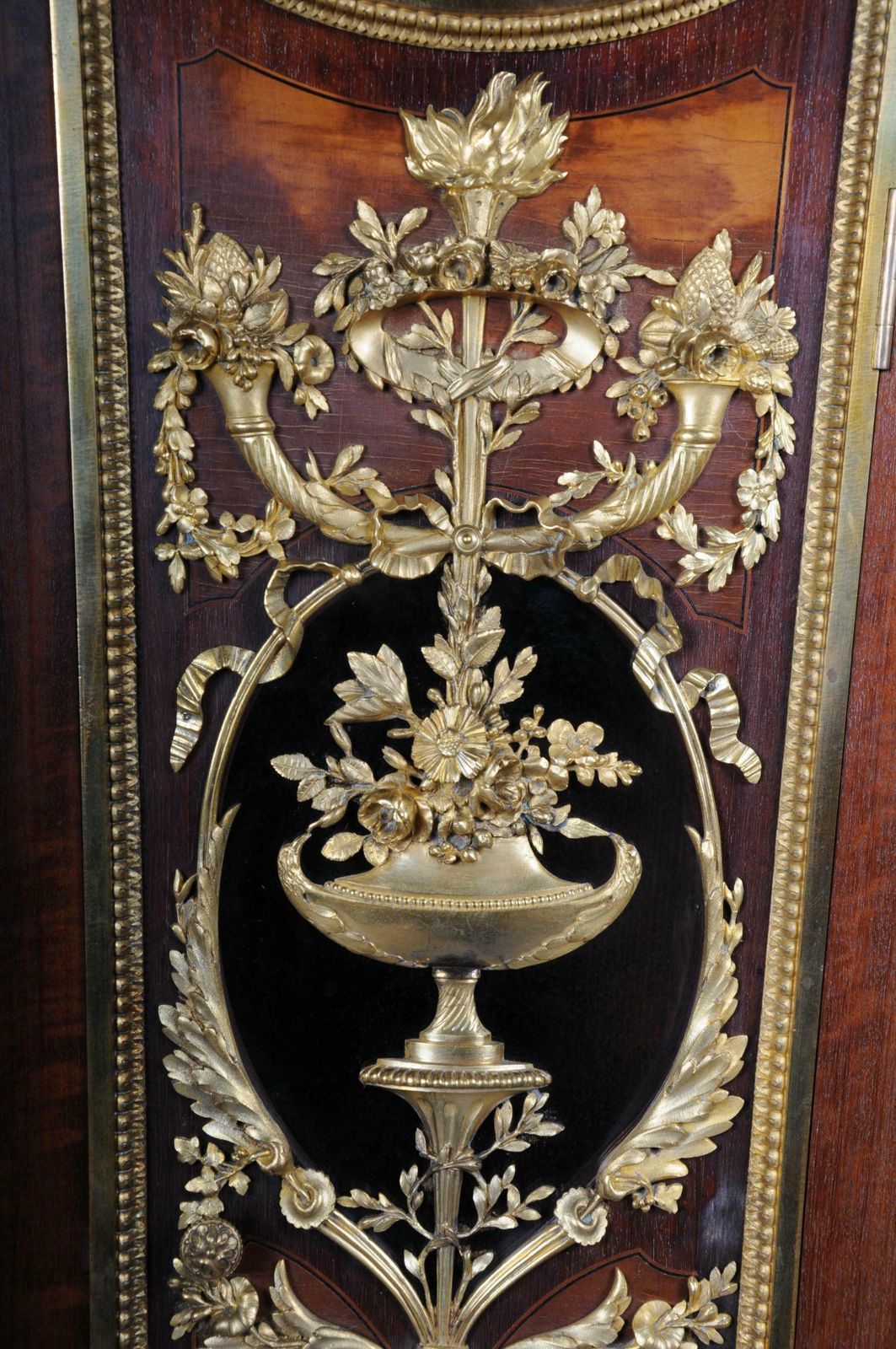 photo furniture Napoleon III Pedestal Clock “Parquet Regulator” After Jean Henri Riesener, 1734