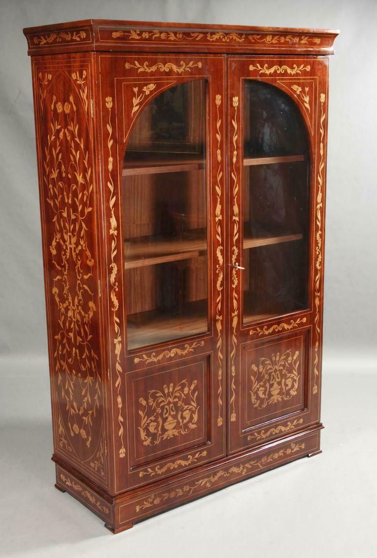 20th Century Marketerie Vitrine/Cabinet In The Dutch Biedermeier Style photo buy