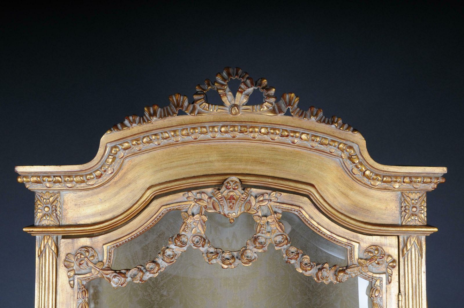 20th Century Elegant French Showcase In Louis XVI Style photo vinterior