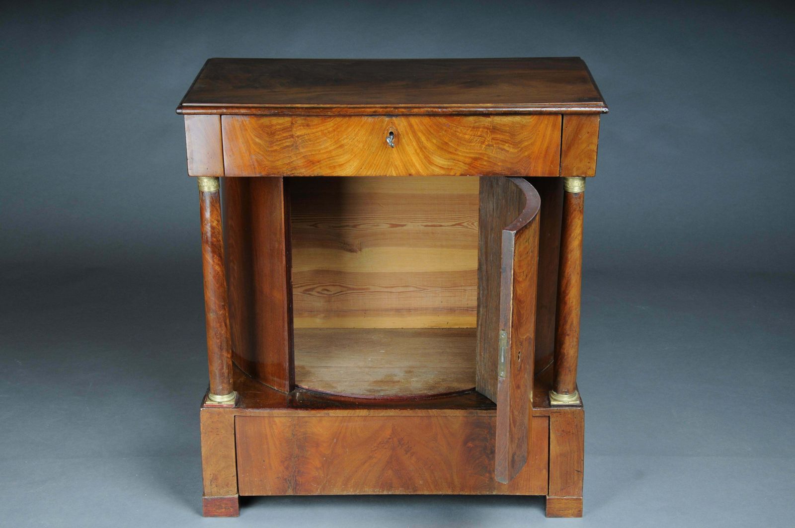 photo furniture Antique Half Round Empire Chest Of Drawers, Mahogany, Around 1810 £3,082.47 £3,853.0920% Off