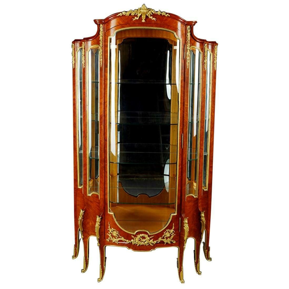 20th Century Transition Style French Vitrine