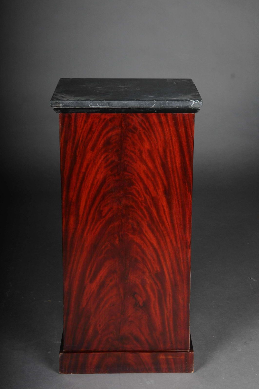 Classic Bedside Table, Side Table In Biedermeier, Mahogany, Left photo 1727.0