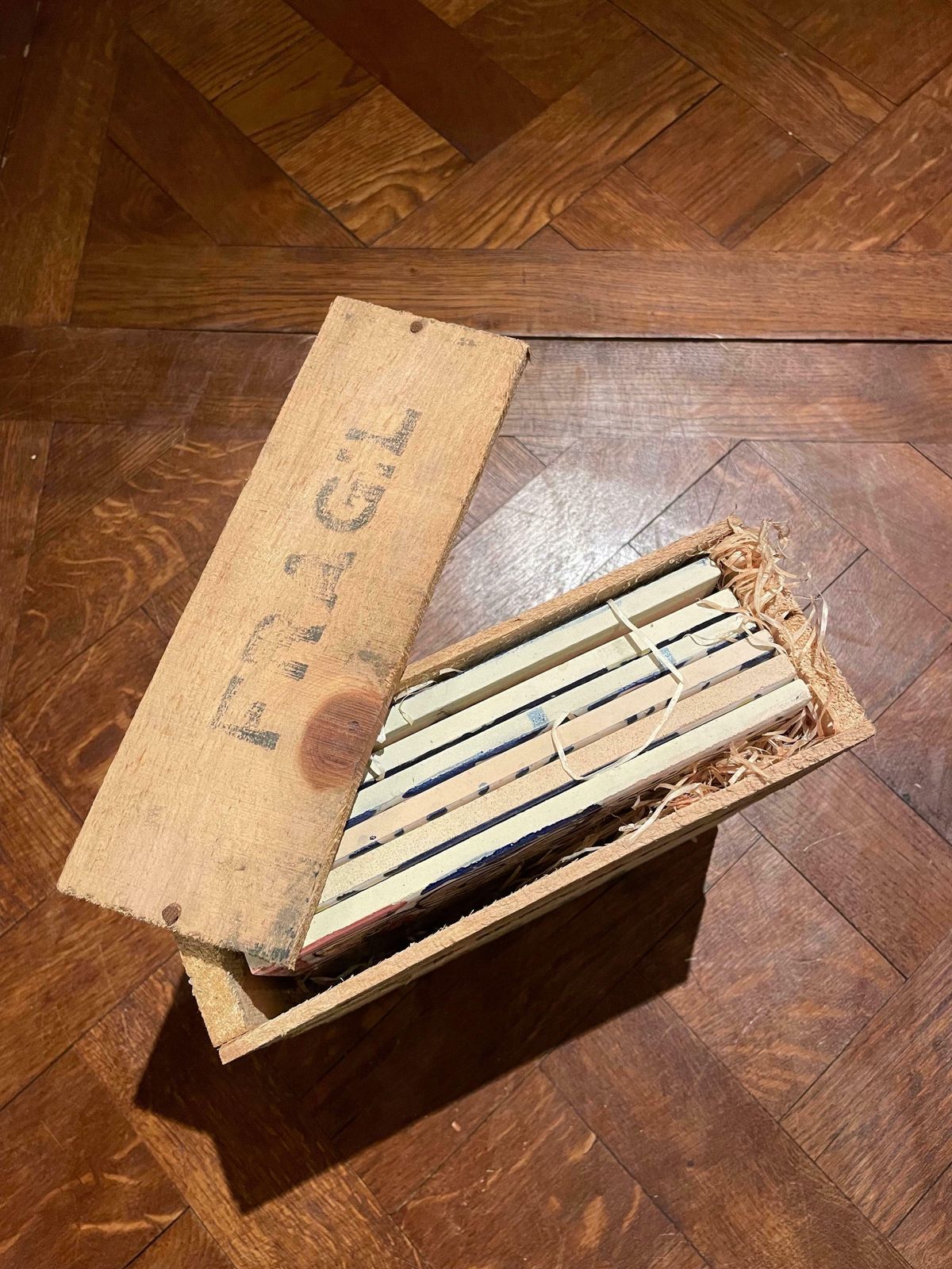 photo furniture Salvador Dali “La Suite Catalane” Set Of 6 Dali Tiles, 1954