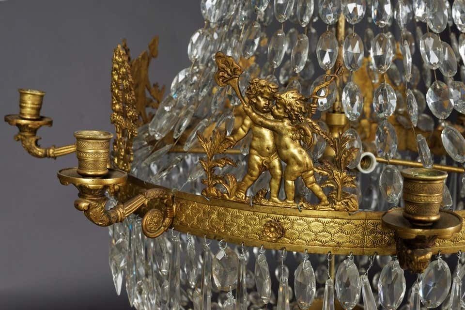 Classic Empire Chandelier, Dreamlike And Noble photo 7878.0