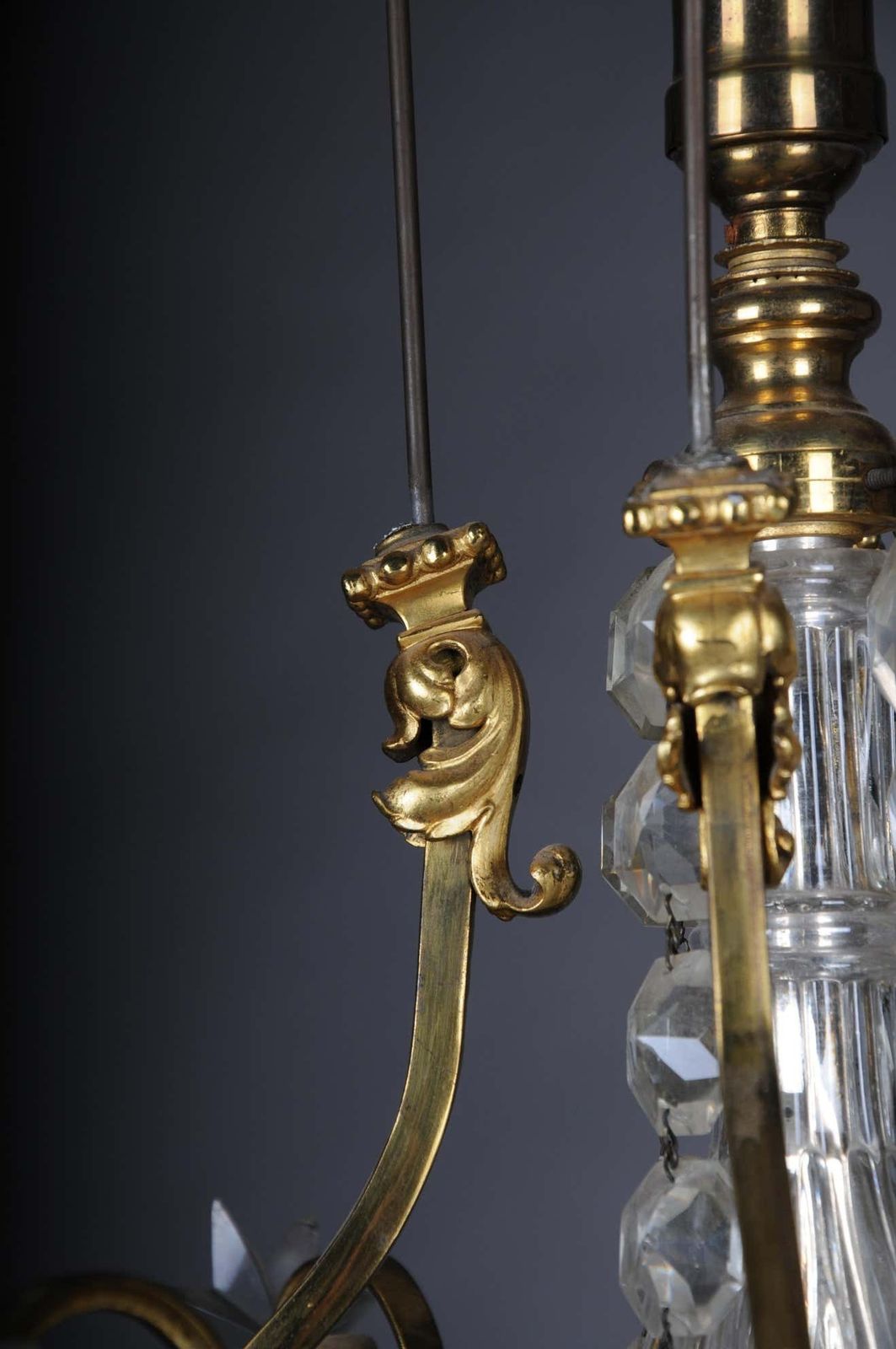 photo buy Antique Magnificent Floor Lamp Bronze Gold Napoleon III