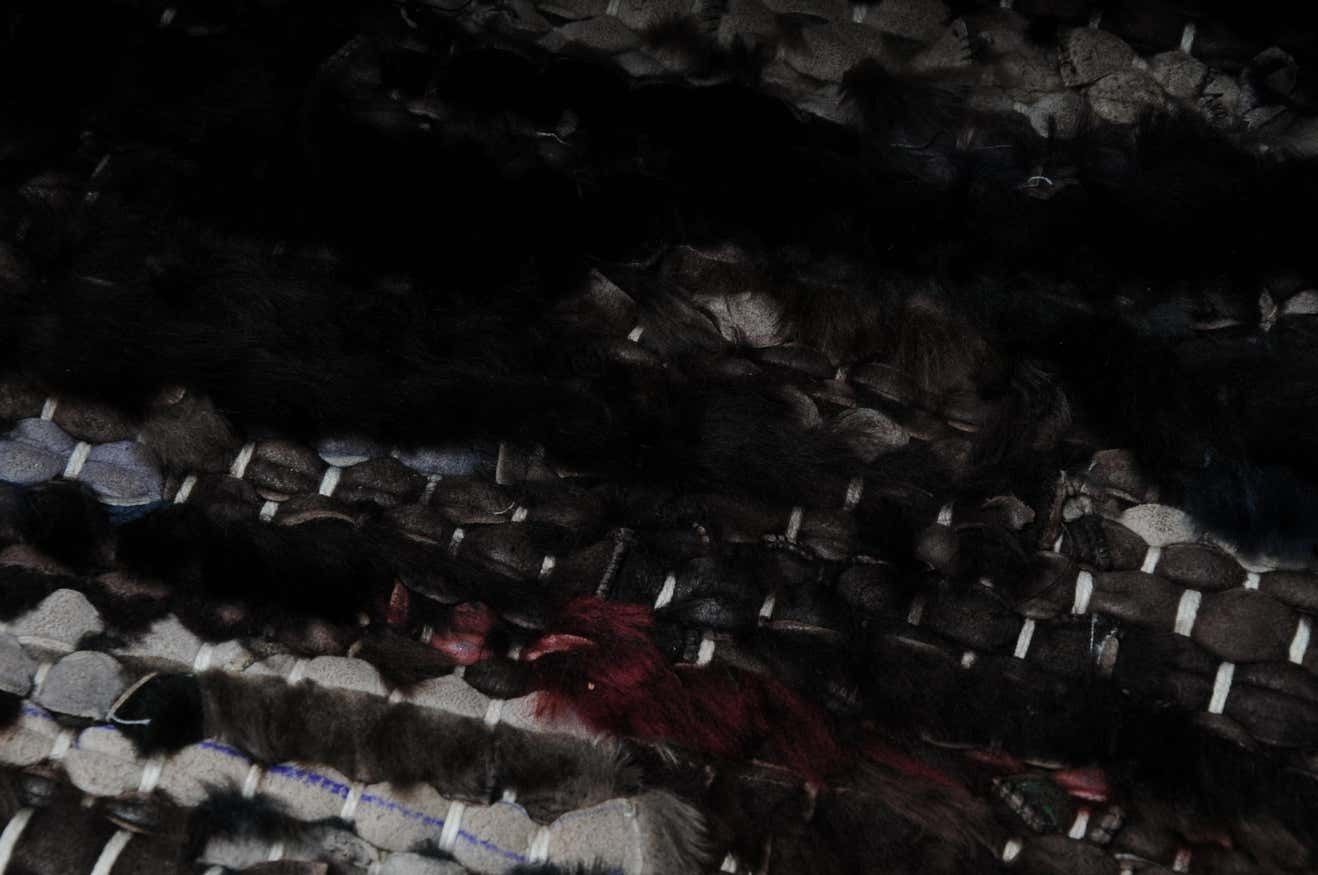 photo furniture Exclusive Real Fur Rug Designer Rug