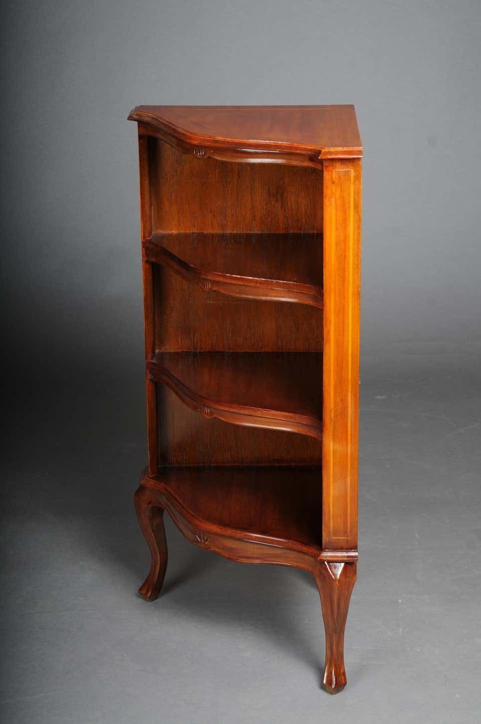 Decorative Corner Chest Of Drawers/Corner Shelf, England 20th Century photo vinterior