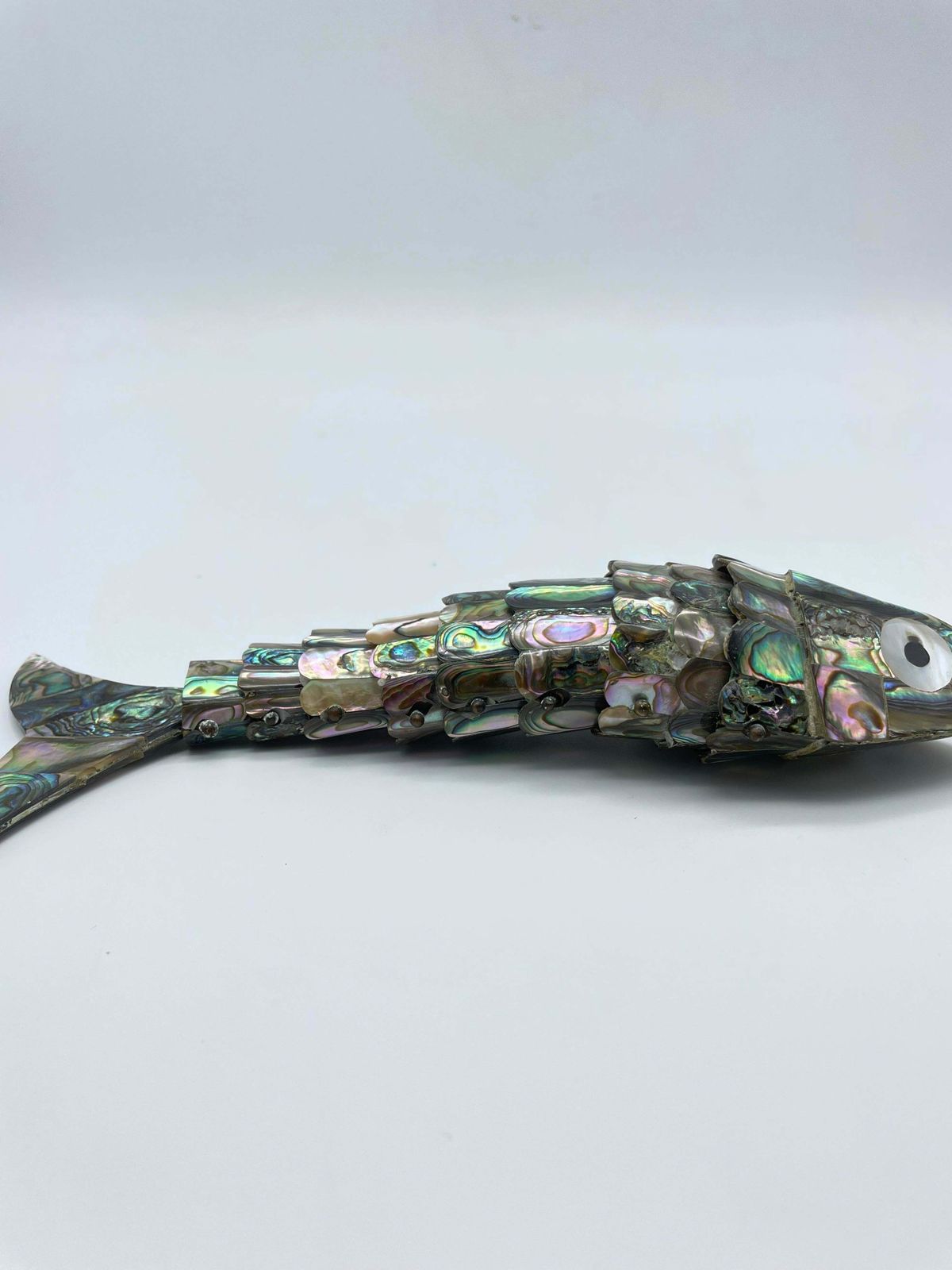 photo furniture Curious Wriggling Fish Made Of Mother Of Pearl