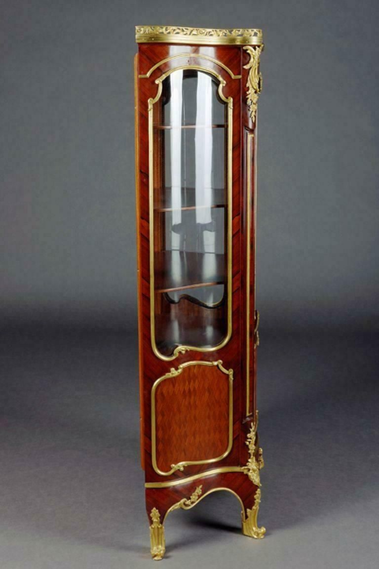 20th Century Transition Style French Vitrine After Paul Sormani photo for sale